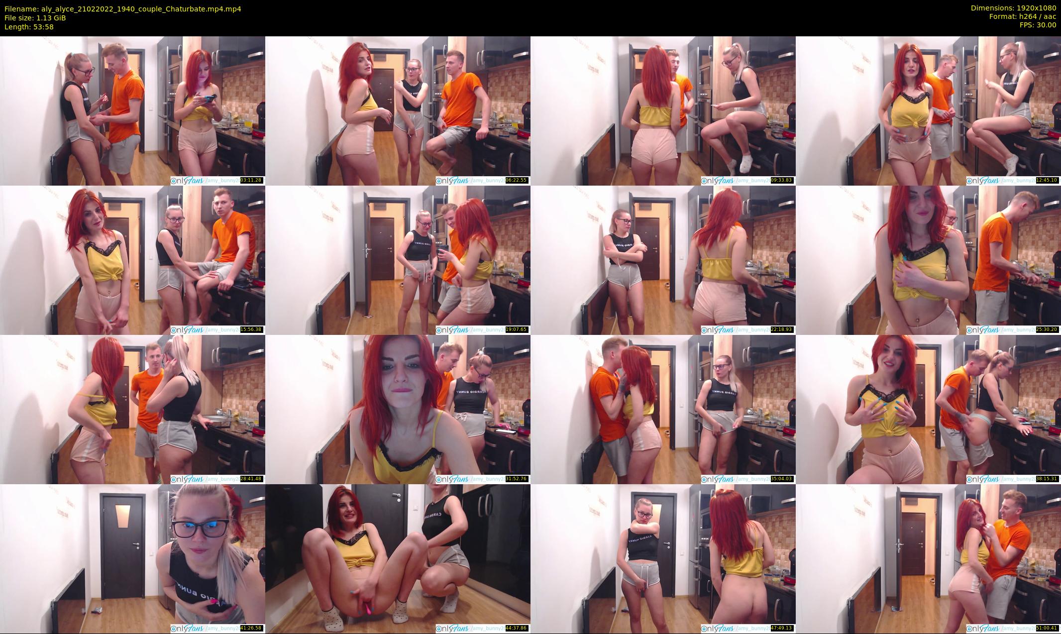 aly_alyce — 54 minute Chaturbate female cam show recording, 1080p, Feb 21, 2022