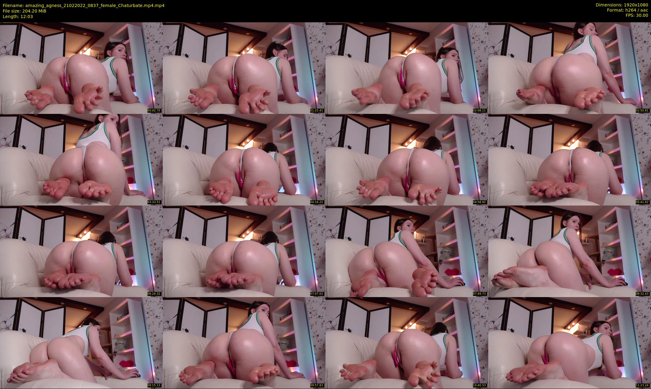 amazing_agness — 13 minute Chaturbate female cam show recording, 1080p, Feb 21, 2022