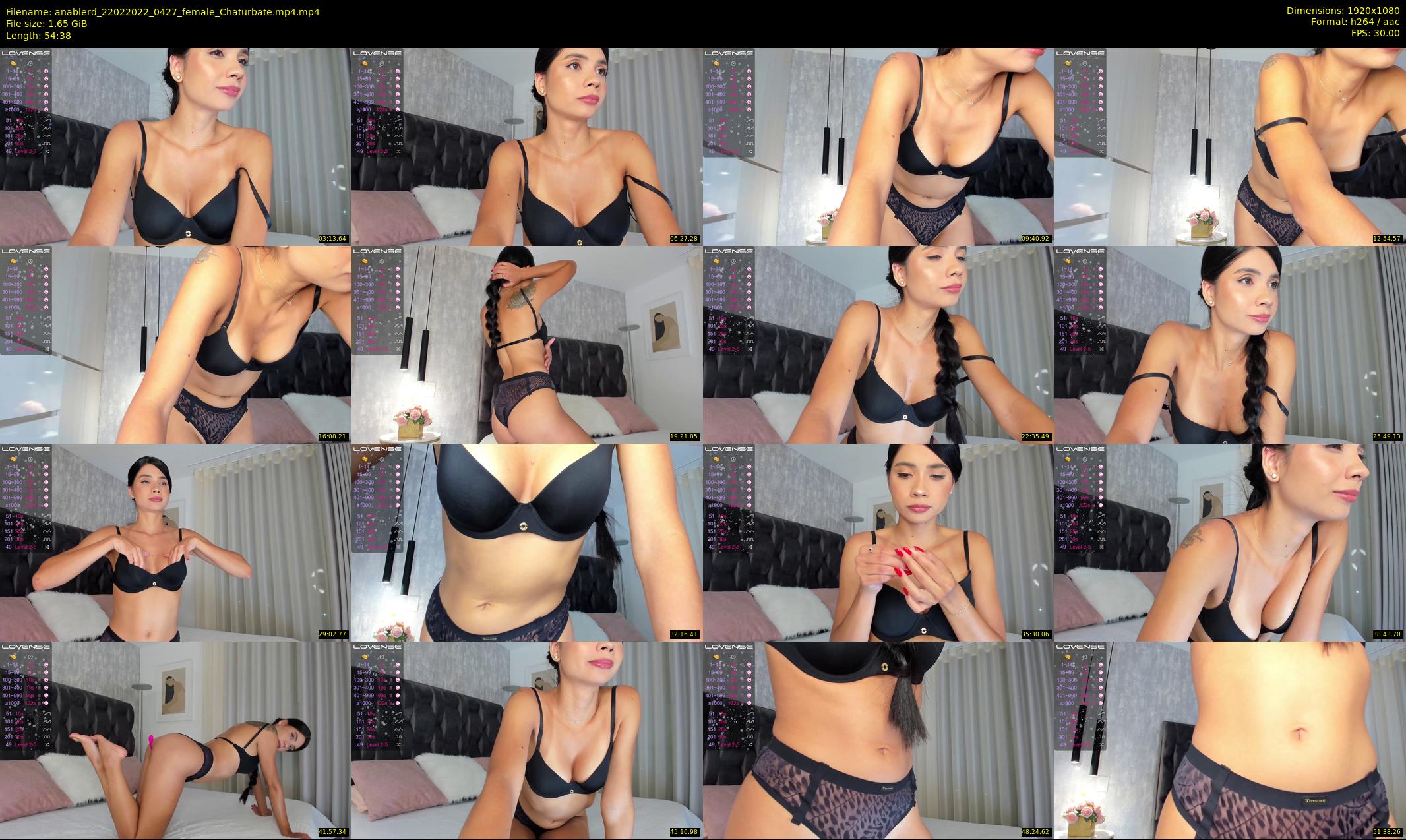 anablerd — 55 minute Chaturbate female cam show recording, 1080p, Feb 22, 2022