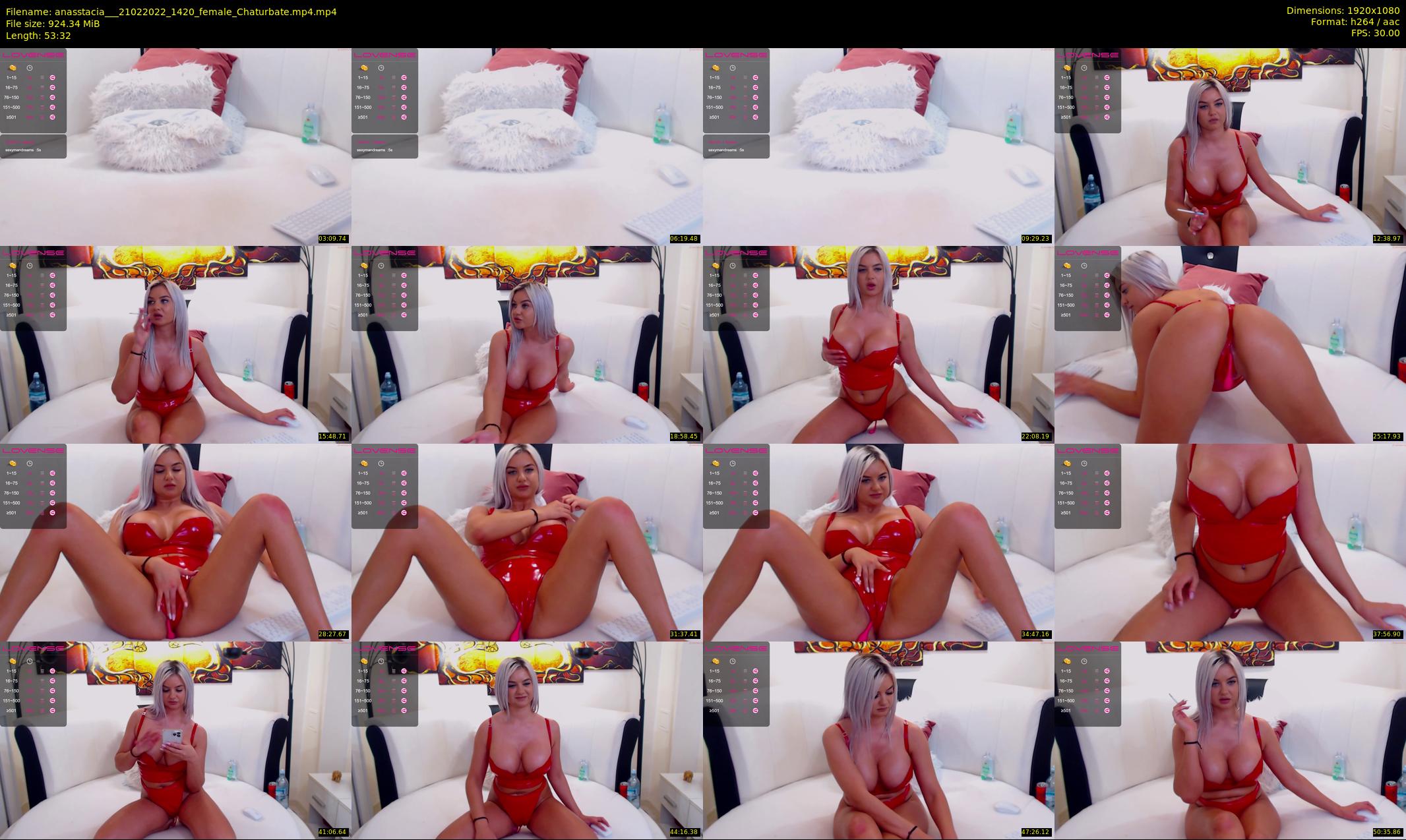 anasstacia__ — 54 minute Chaturbate female cam show recording, 1080p, Feb 21, 2022