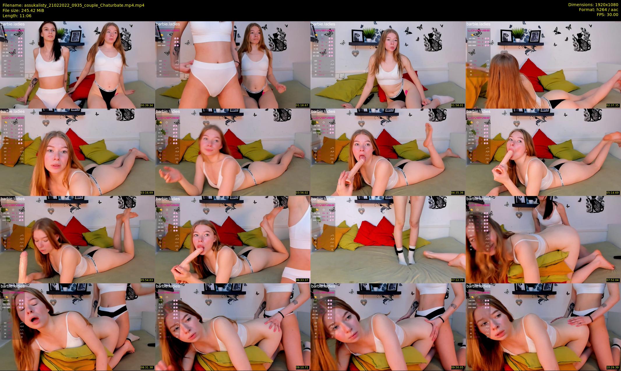 assukalisty — 12 minute Chaturbate couple cam show recording, 1080p, Feb 21, 2022