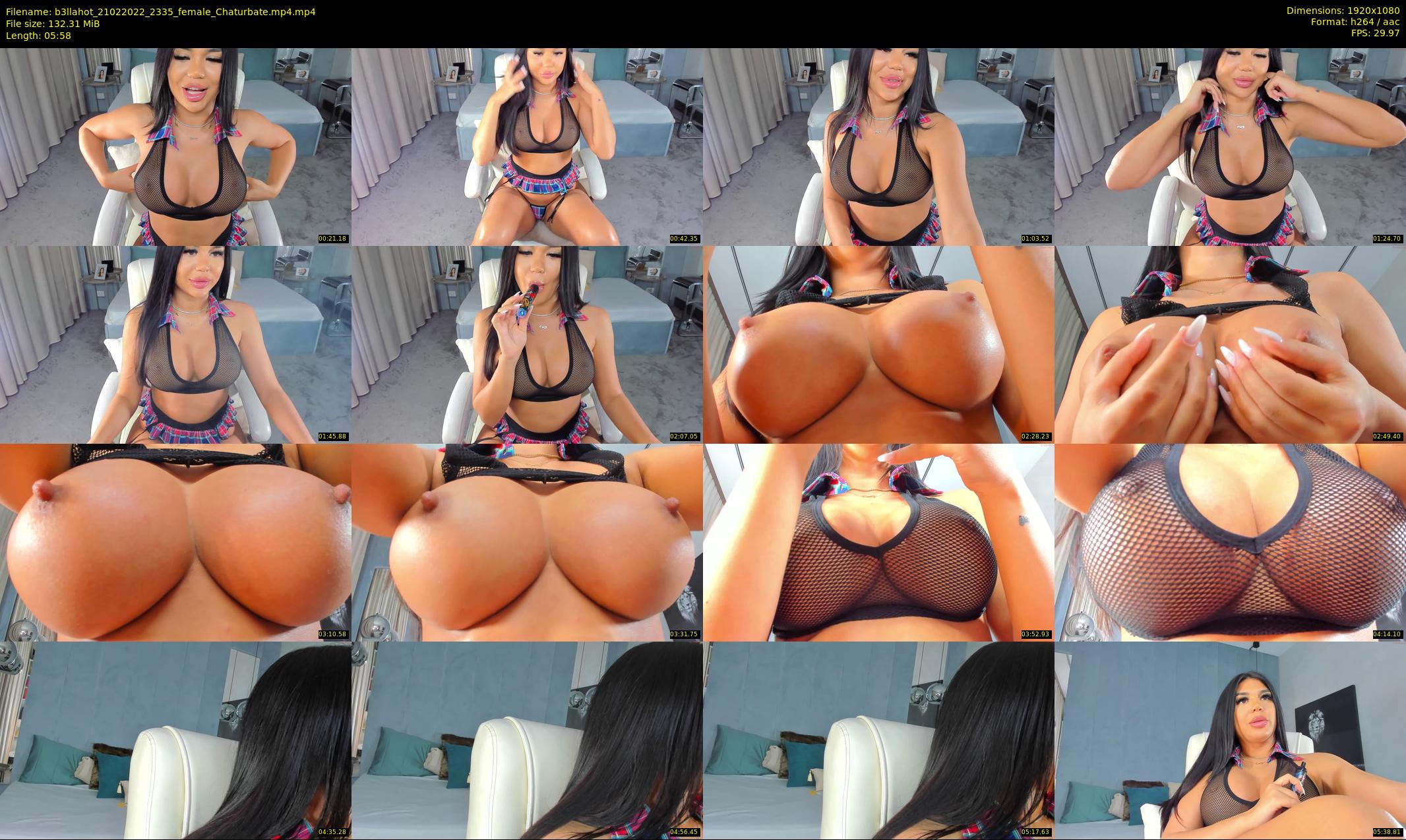 b3llahot — 6 minute Chaturbate female cam show recording, 1080p, Feb 21, 2022