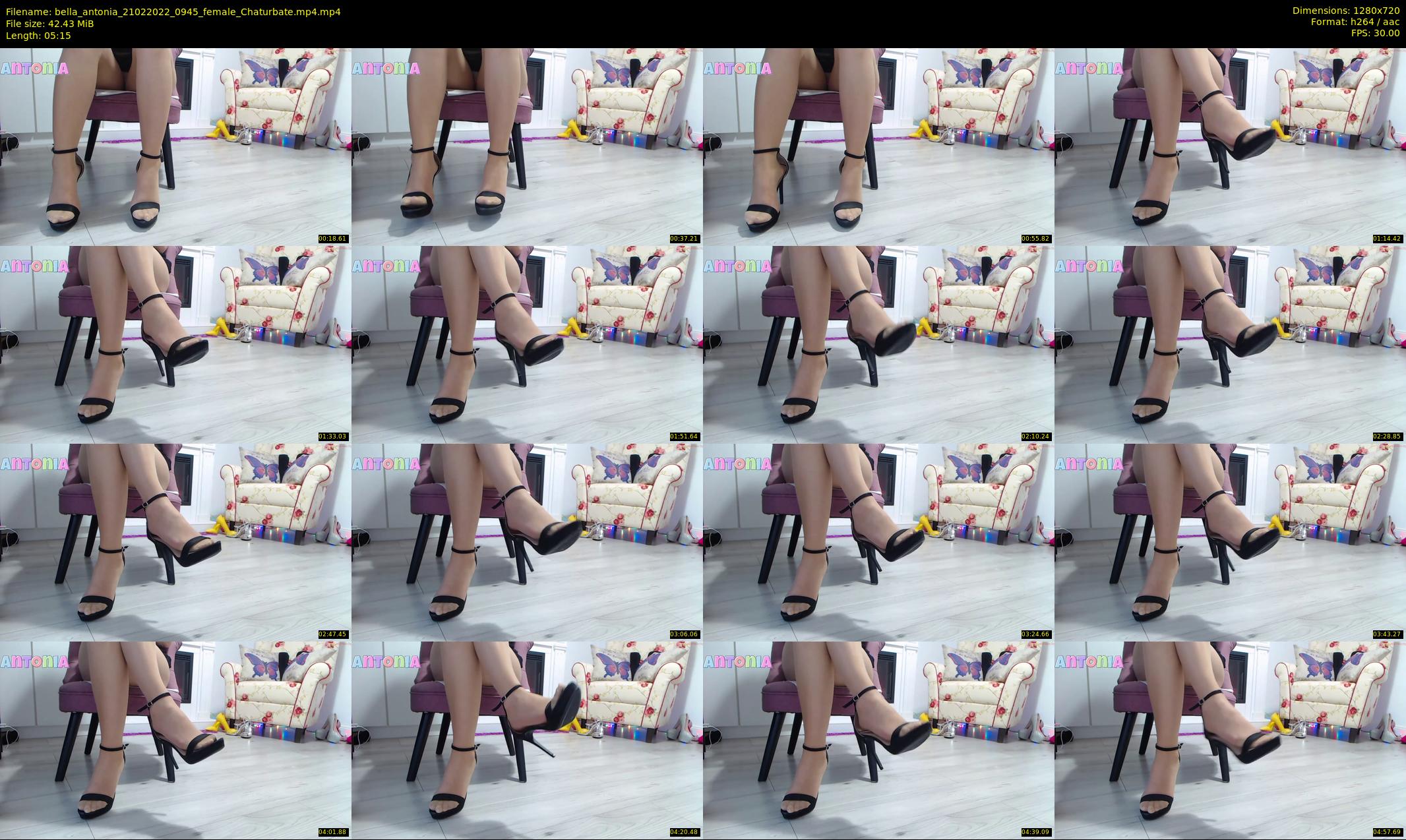 bella_antonia — 6 minute Chaturbate female cam show recording, 720p, Feb 21, 2022