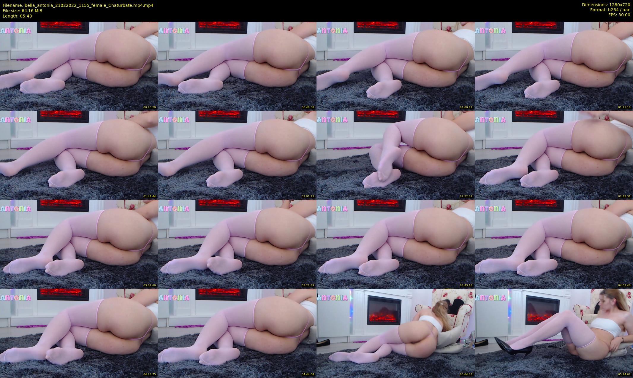 bella_antonia — 6 minute Chaturbate female cam show recording, 720p, Feb 21, 2022