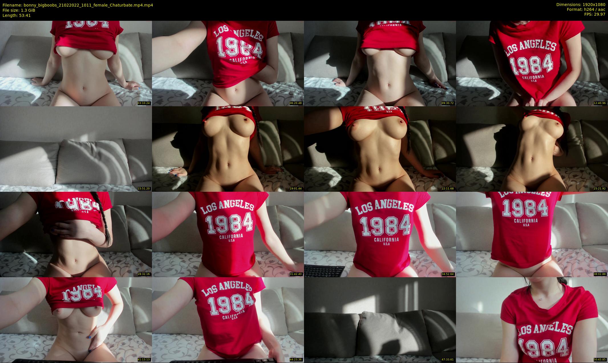 bonny_bigboobs — 54 minute Chaturbate female cam show recording, 1080p, Feb 21, 2022