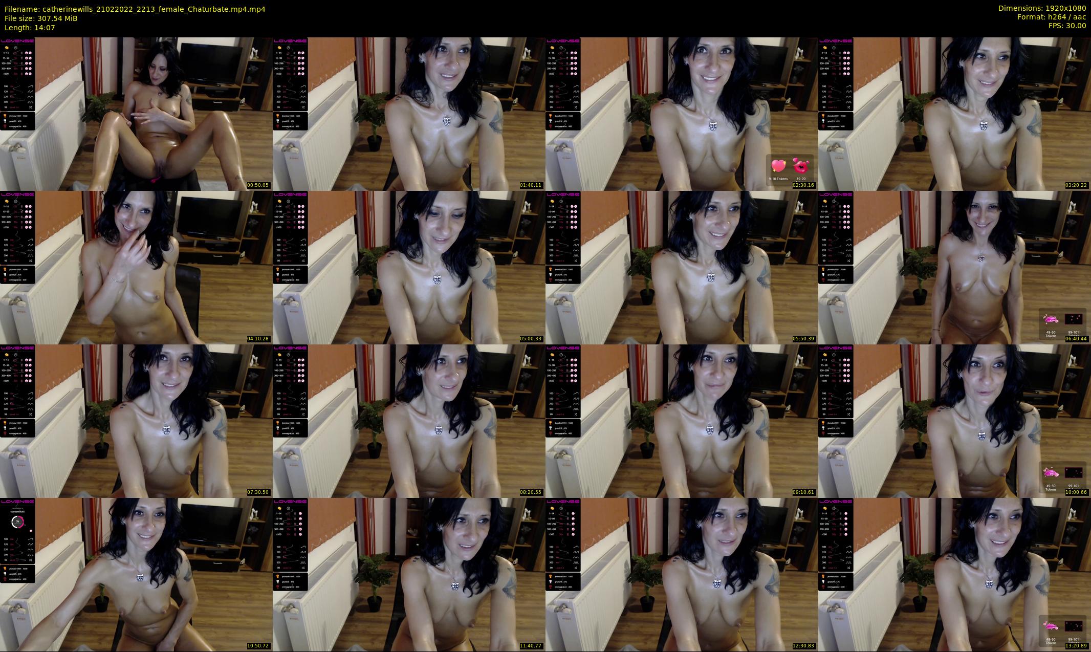 catherinewills — 15 minute Chaturbate female cam show recording, 1080p, Feb 21, 2022