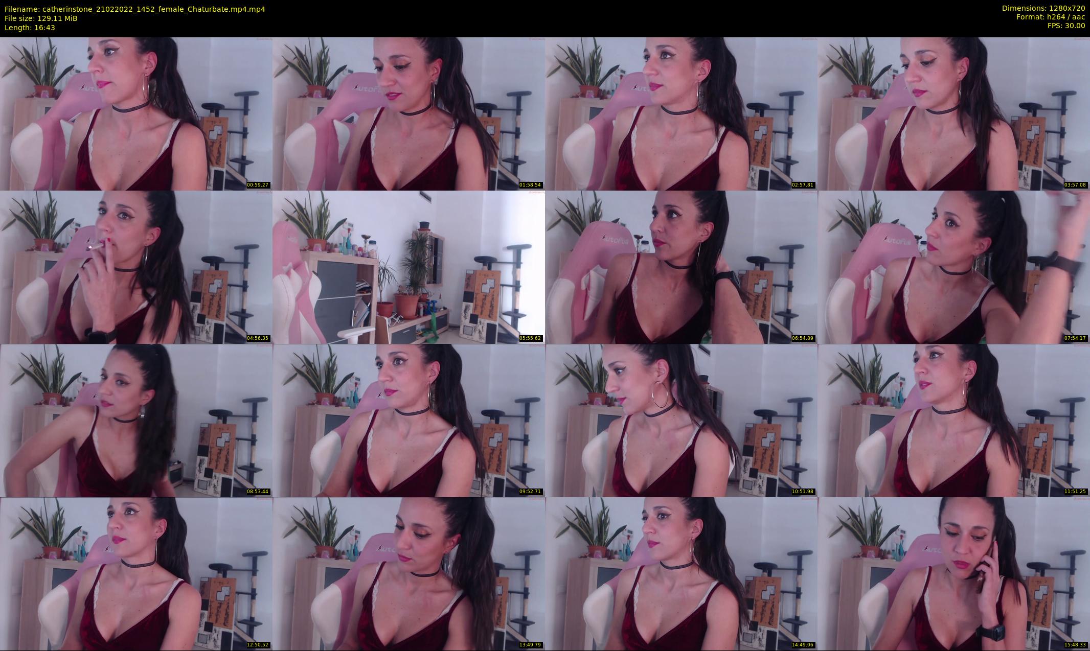 catherinstone — 17 minute Chaturbate female cam show recording, 720p, Feb 21, 2022