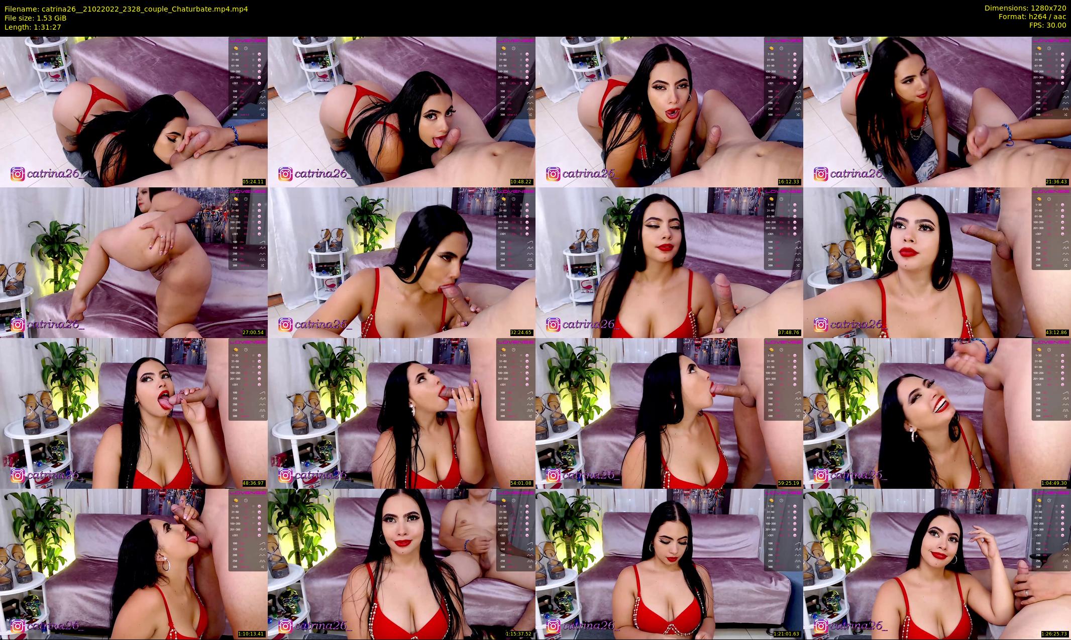 catrina26_ — 92 minute Chaturbate couple cam show recording, 720p, Feb 21, 2022