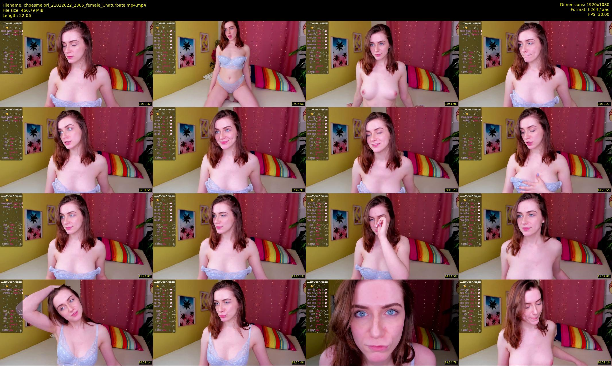 choesmelori — 23 minute Chaturbate couple cam show recording, 1080p, Feb 21, 2022