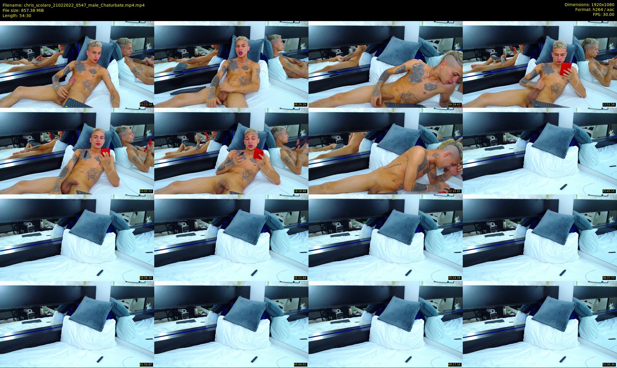 chris_scolaro — 55 minute Chaturbate male cam show recording, 1080p, Feb 21, 2022
