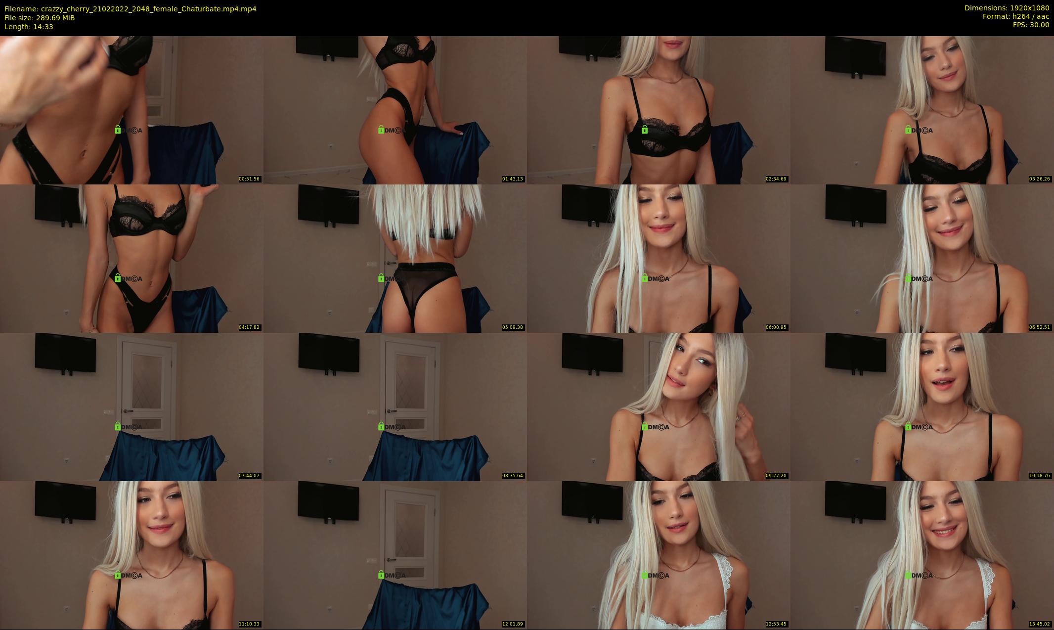 crazzy_cherry — 15 minute Chaturbate female cam show recording, 1080p, Feb 21, 2022