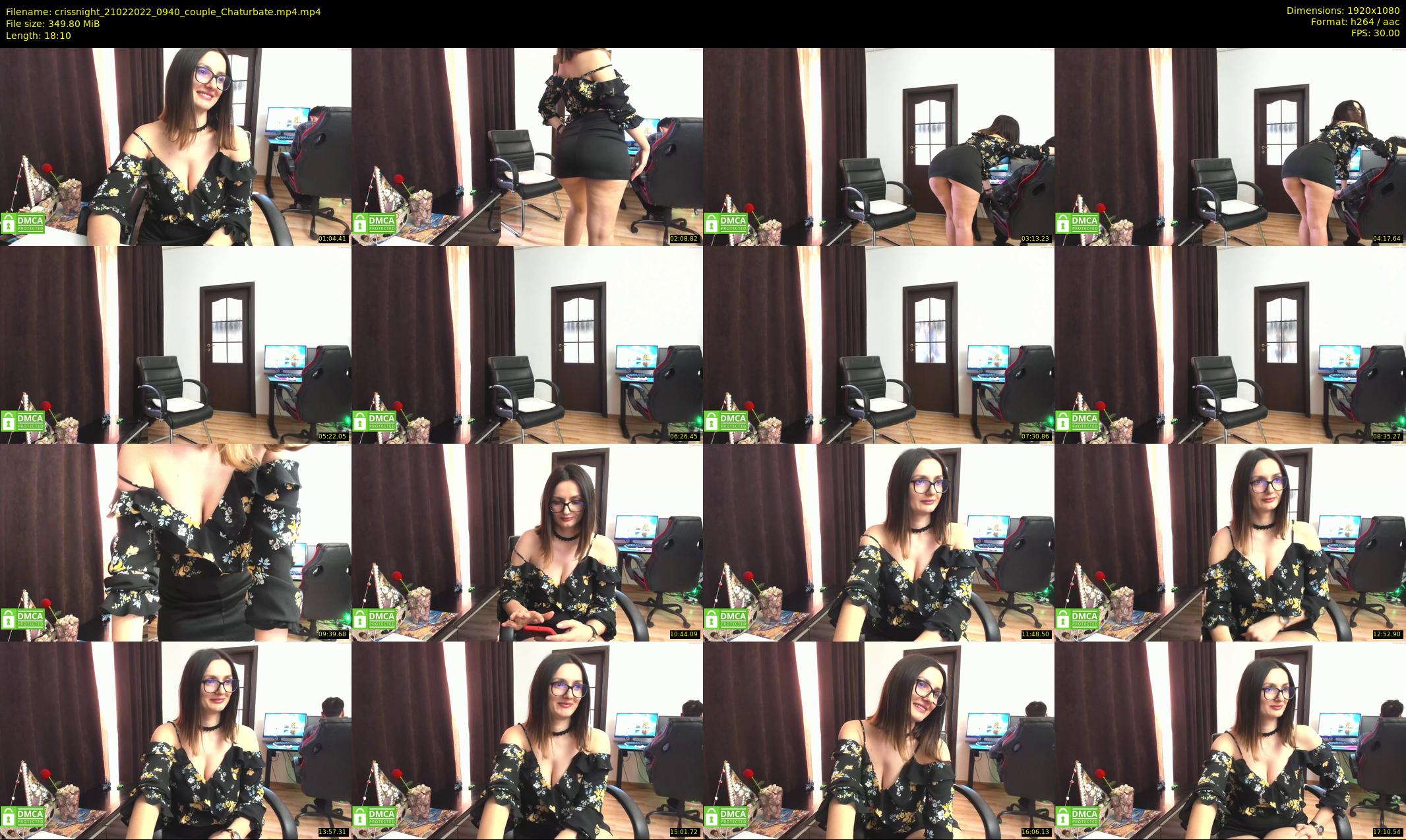 crissnight — 19 minute Chaturbate female cam show recording, 1080p, Feb 21, 2022