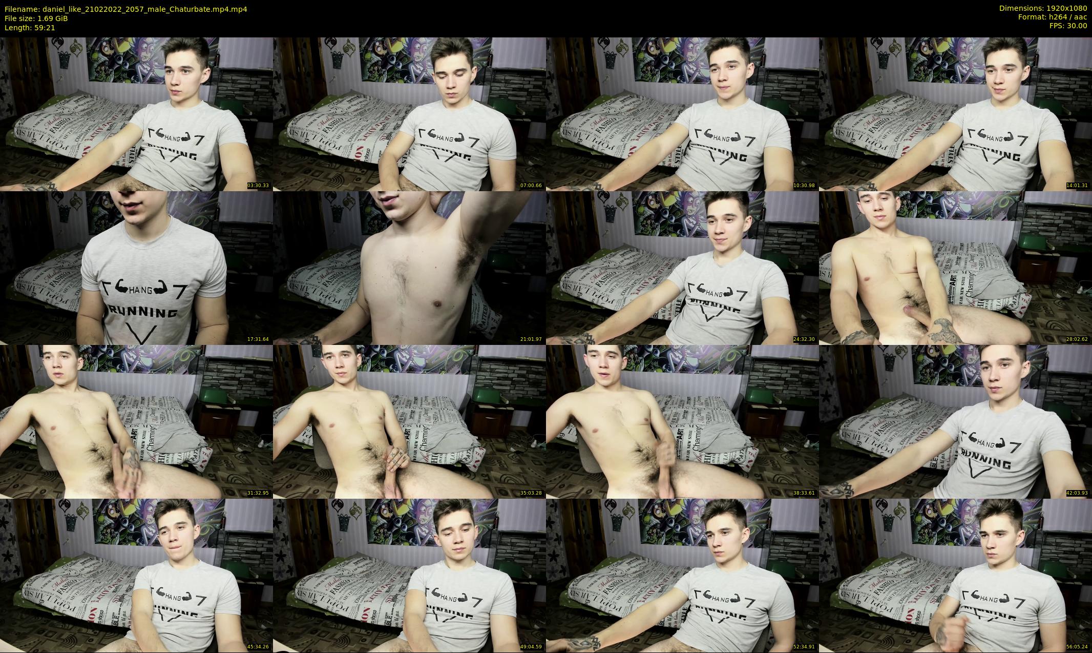 daniel_like — 60 minute Chaturbate male cam show recording, 1080p, Feb 21, 2022