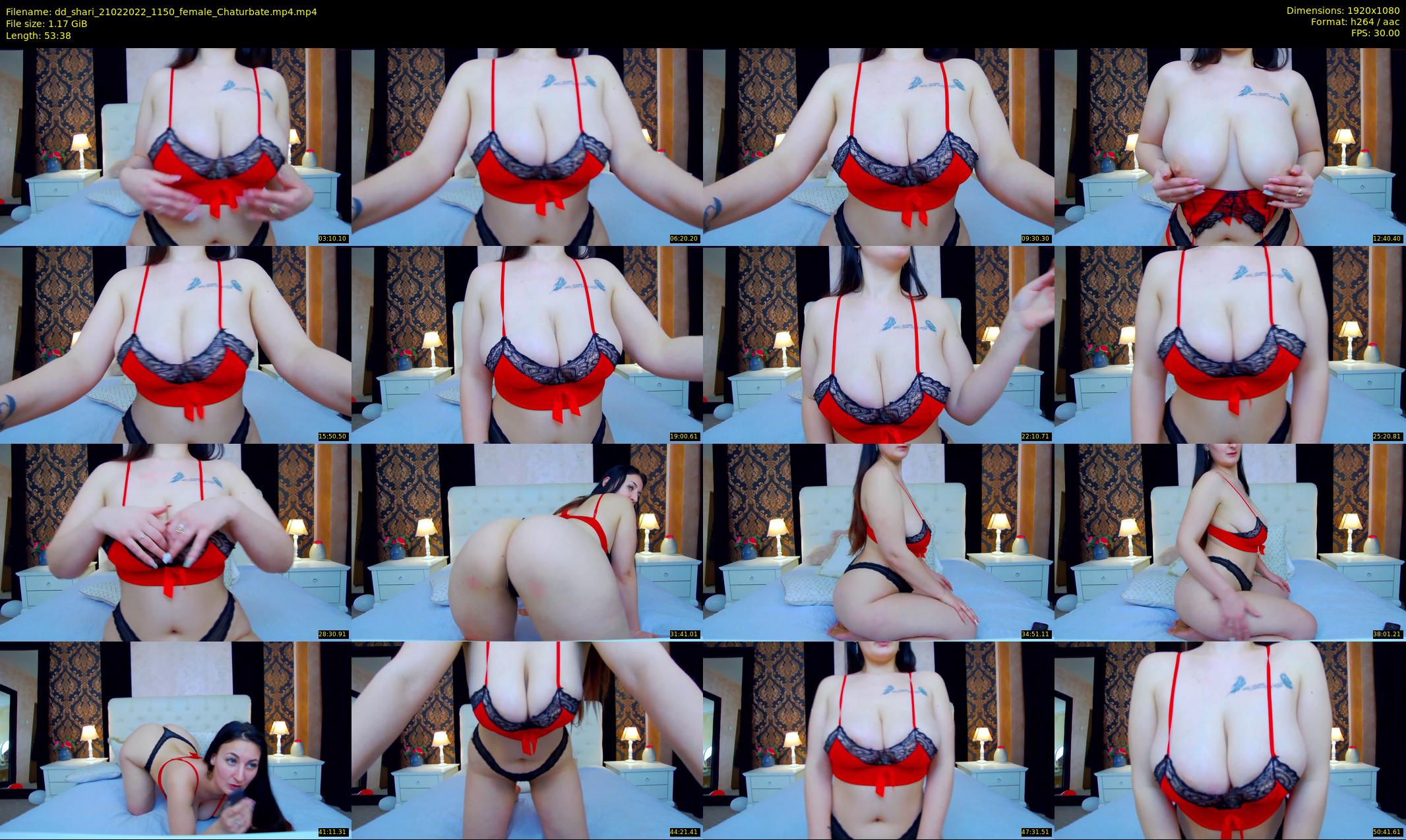 dd_shari — 54 minute Chaturbate female cam show recording, 1080p, Feb 21, 2022