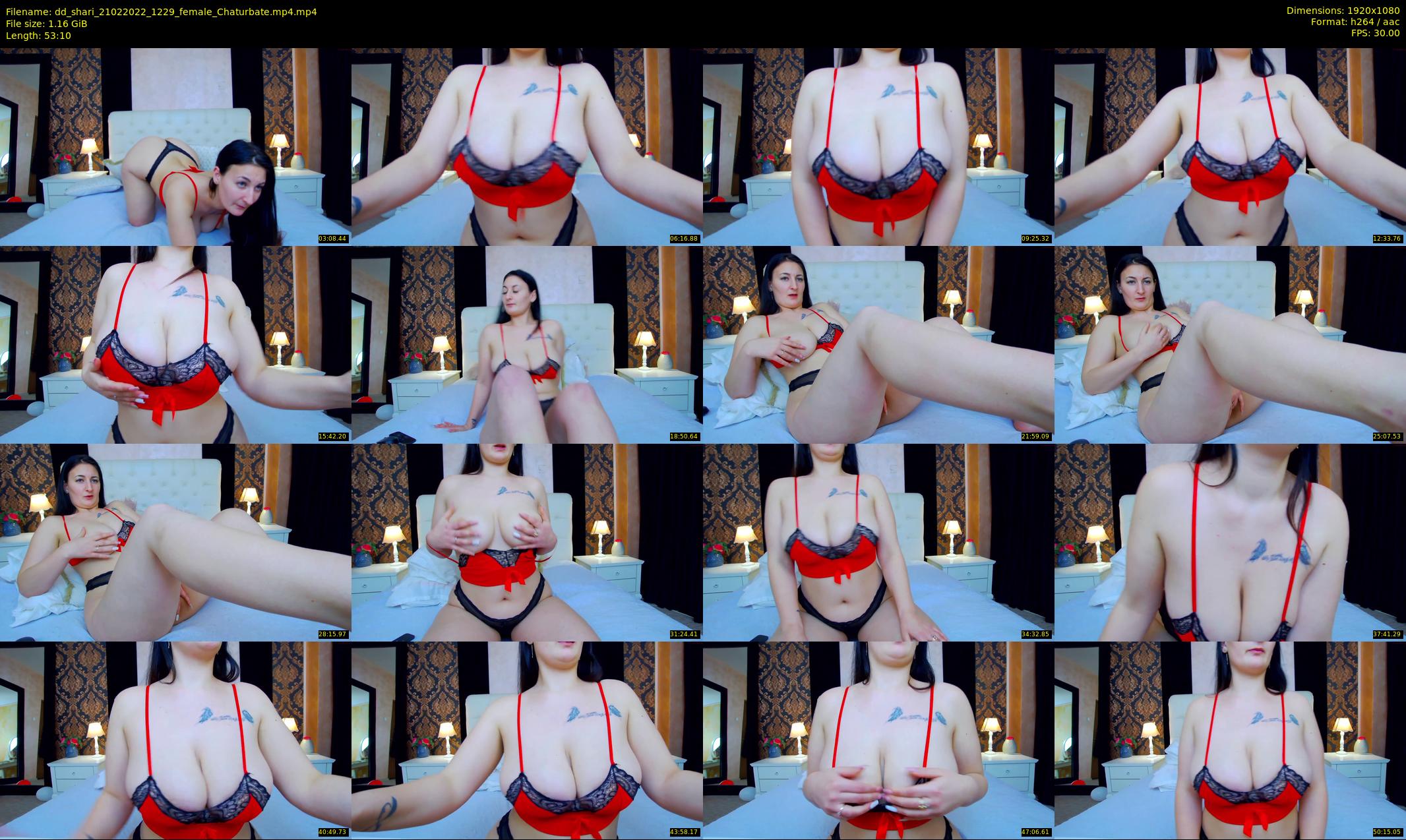 dd_shari — 54 minute Chaturbate female cam show recording, 1080p, Feb 21, 2022