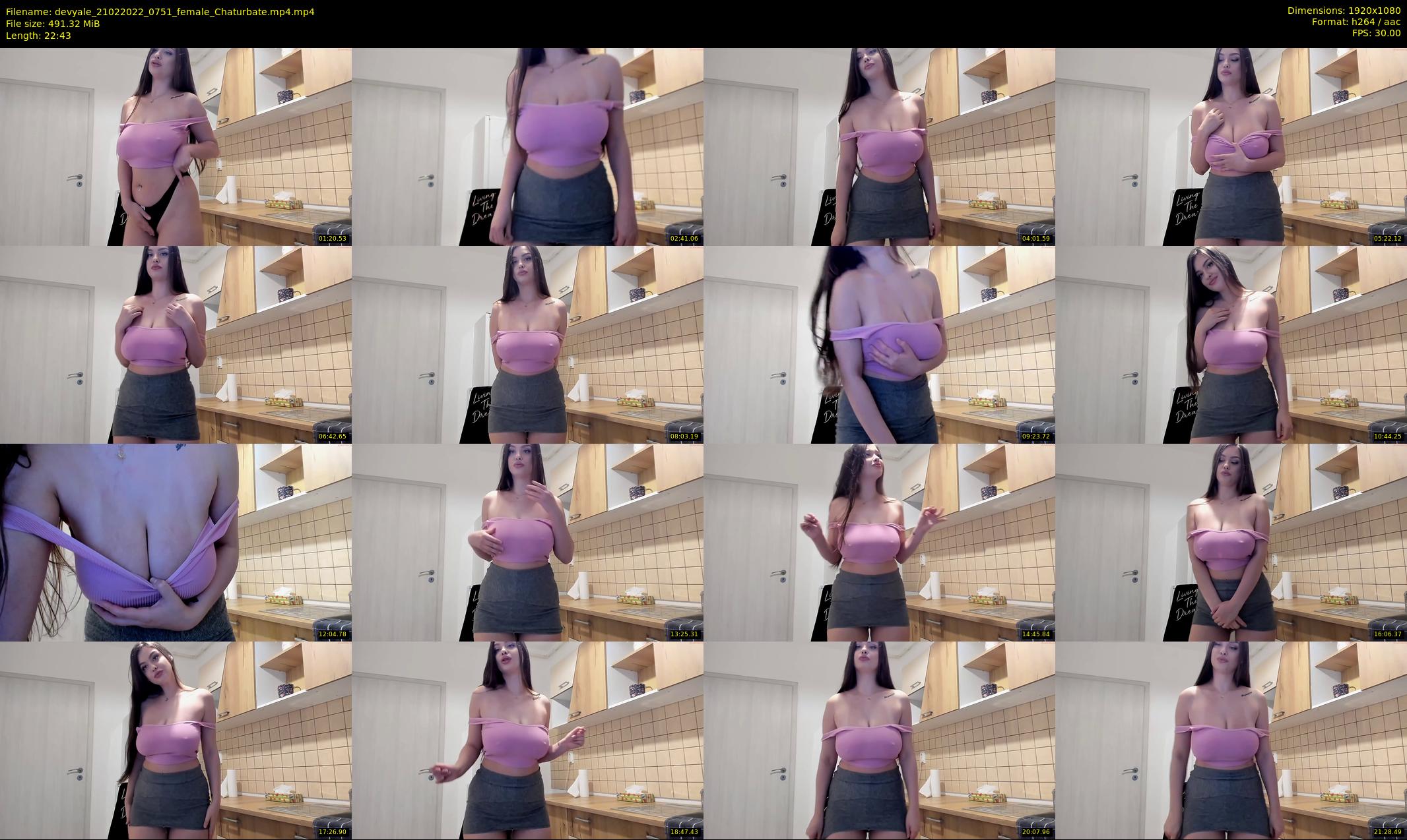 devyale — 23 minute Chaturbate female cam show recording, 1080p, Feb 21, 2022