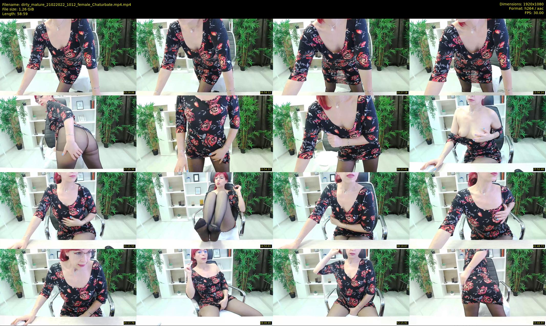 dirty_mature — 59 minute Chaturbate female cam show recording, 1080p, Feb 21, 2022