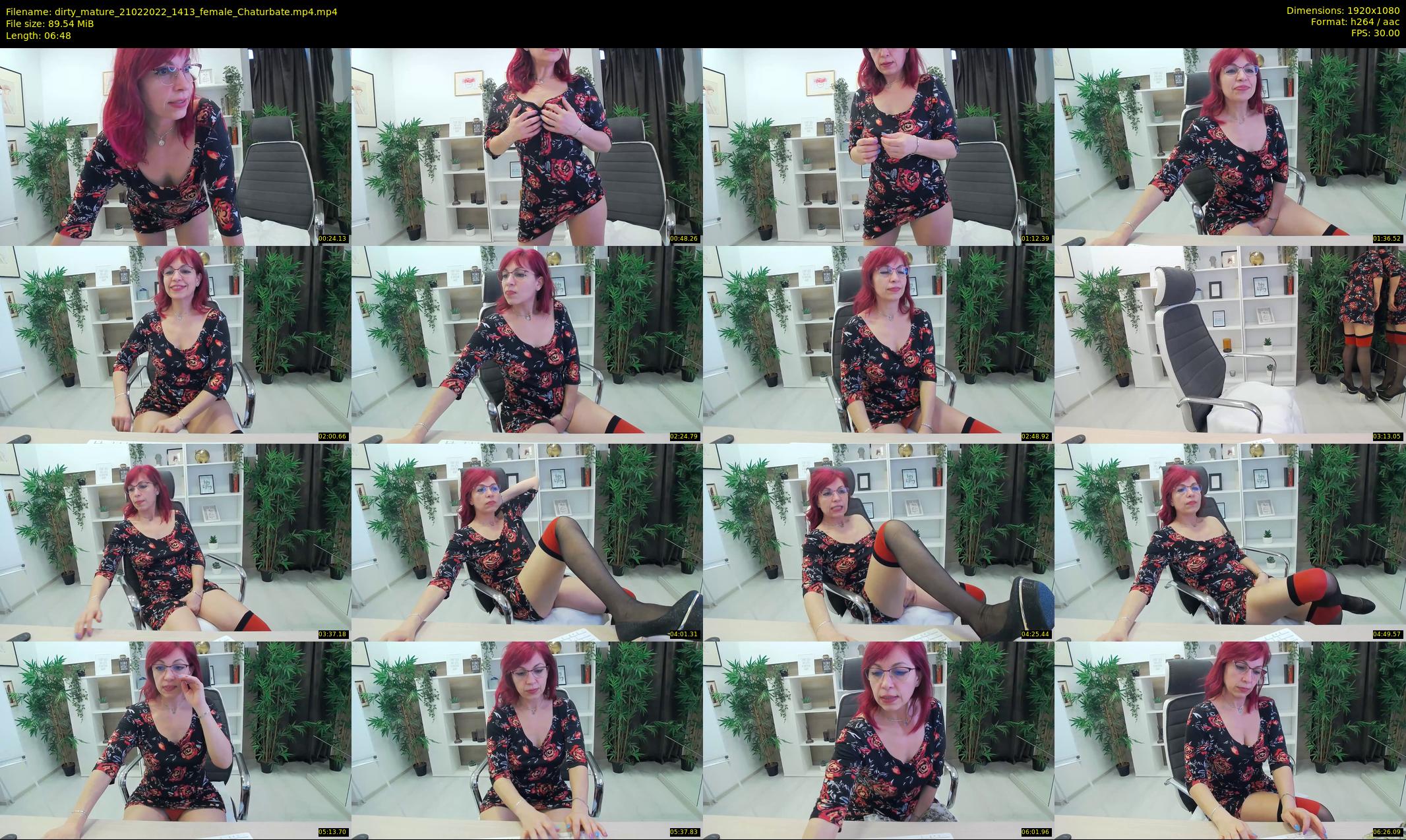 dirty_mature — 7 minute Chaturbate female cam show recording, 1080p, Feb 21, 2022