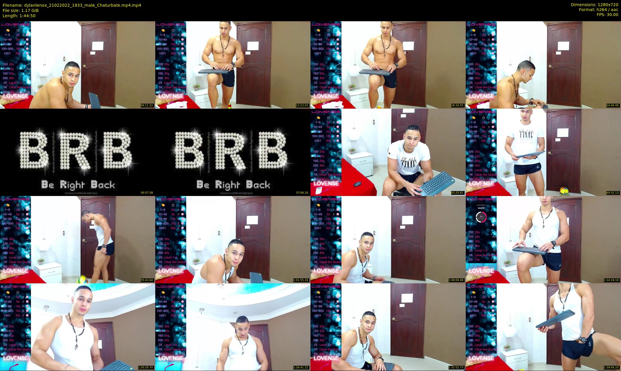 dylanlenox — 105 minute Chaturbate male cam show recording, 720p, Feb 21, 2022