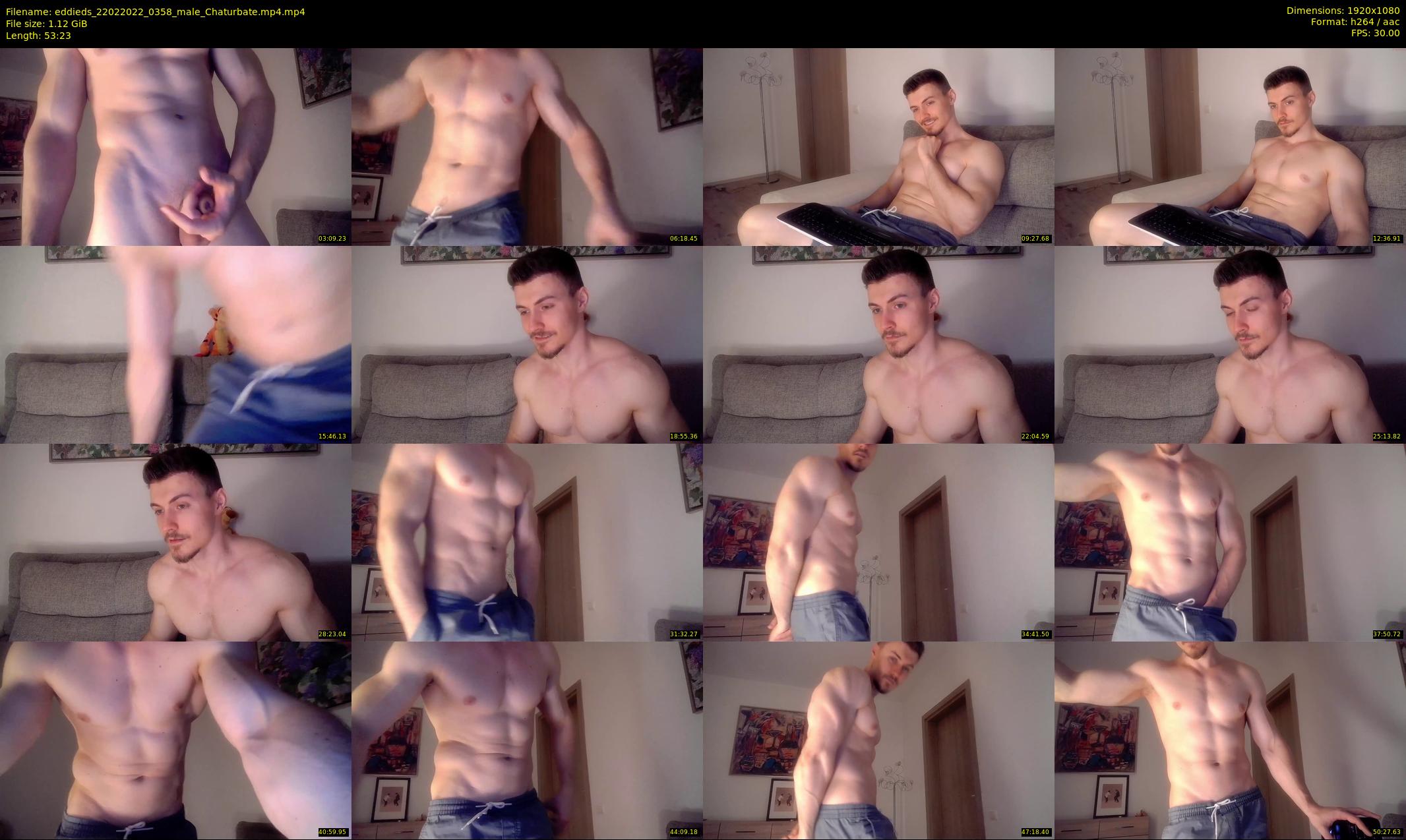 eddieds — 54 minute Chaturbate male cam show recording, 1080p, Feb 22, 2022