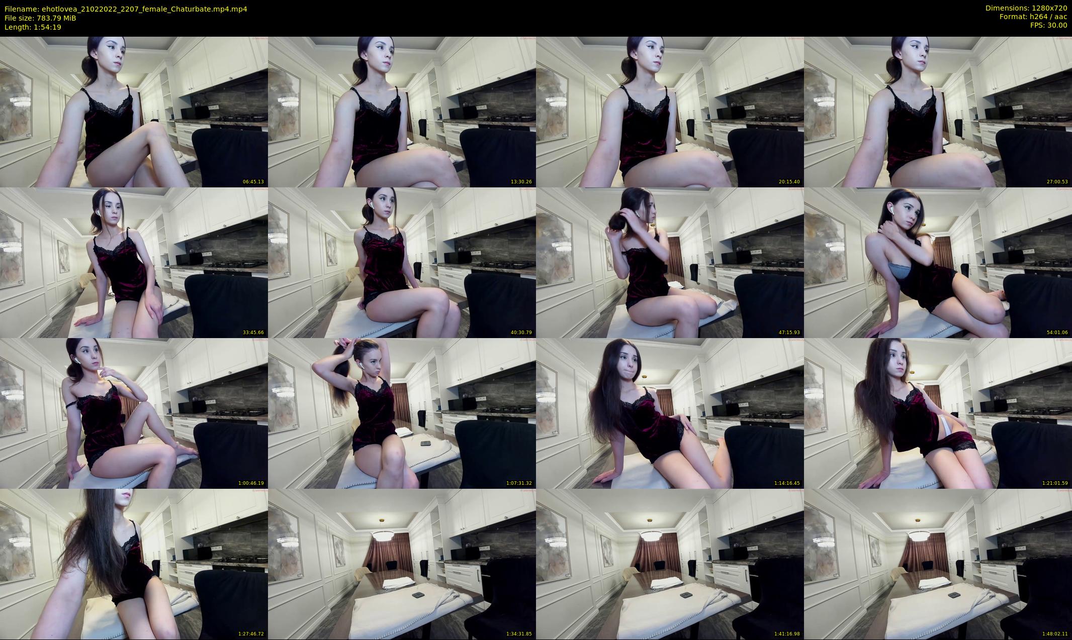 ehotlovea — 115 minute Chaturbate female cam show recording, 720p, Feb 21, 2022