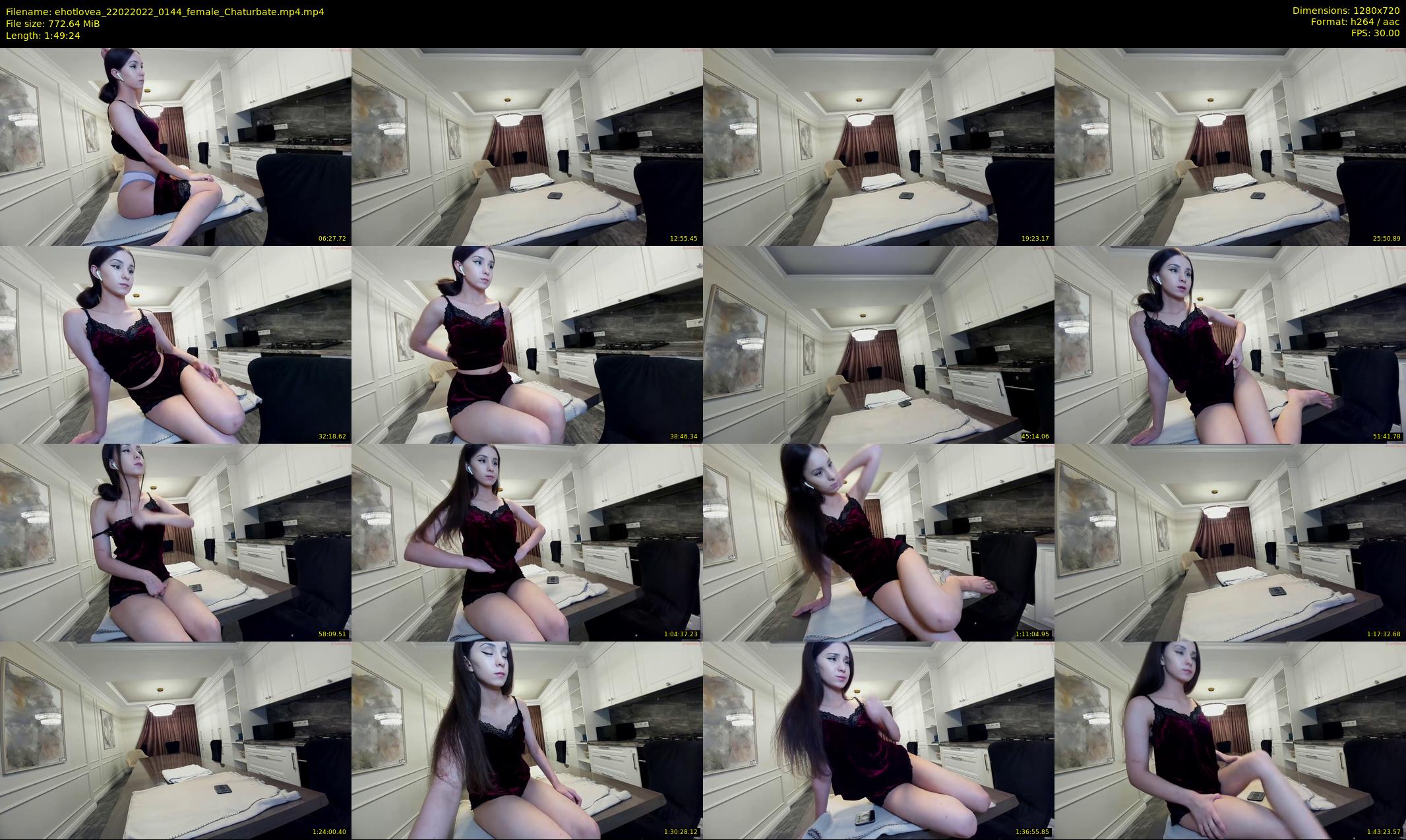 ehotlovea — 110 minute Chaturbate female cam show recording, 720p, Feb 22, 2022
