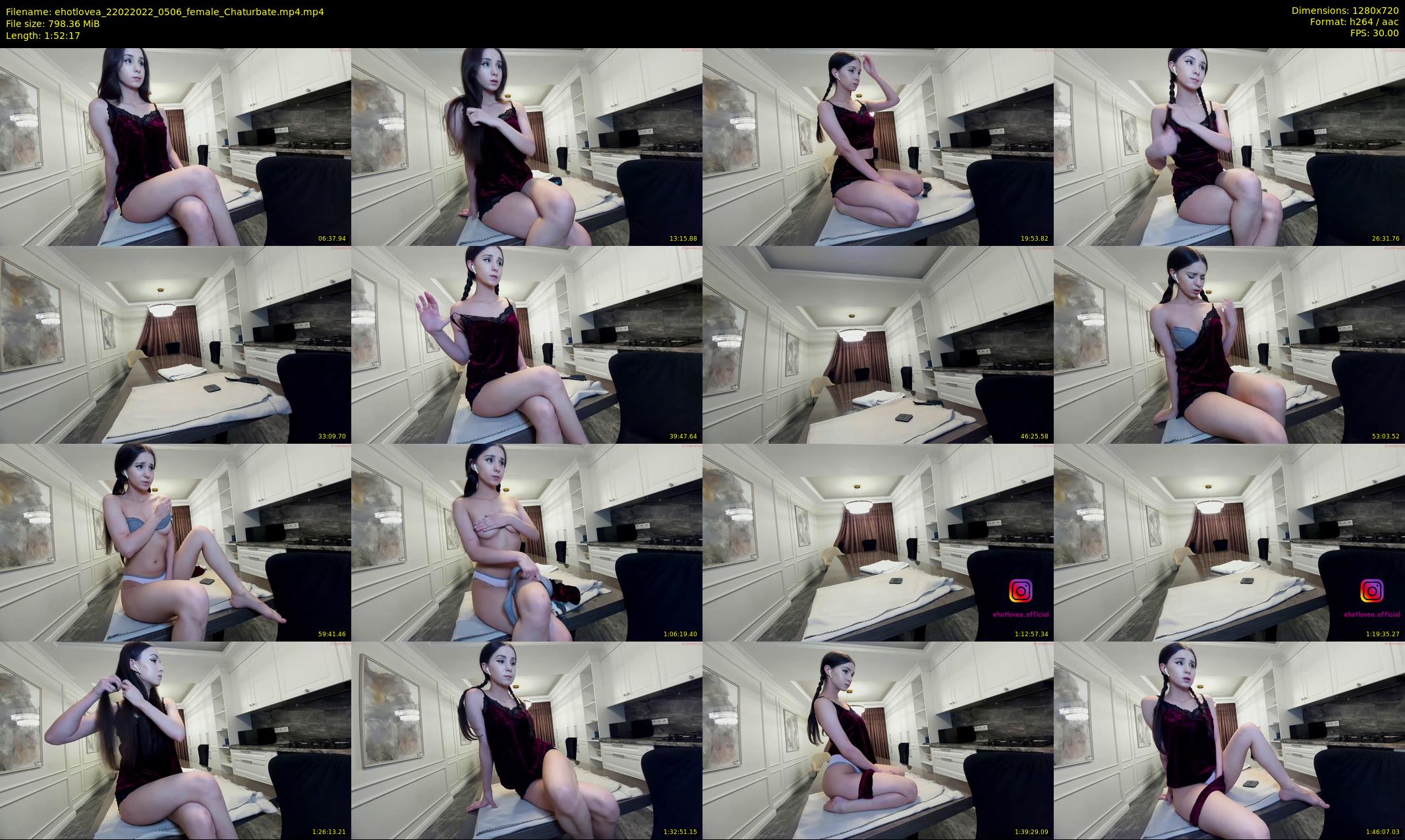 ehotlovea — 113 minute Chaturbate female cam show recording, 720p, Feb 22, 2022