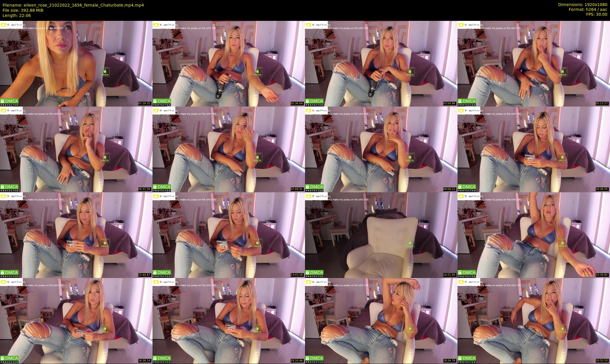 eileen_rose — 23 minute Chaturbate female cam show recording, 1080p, Feb 21, 2022