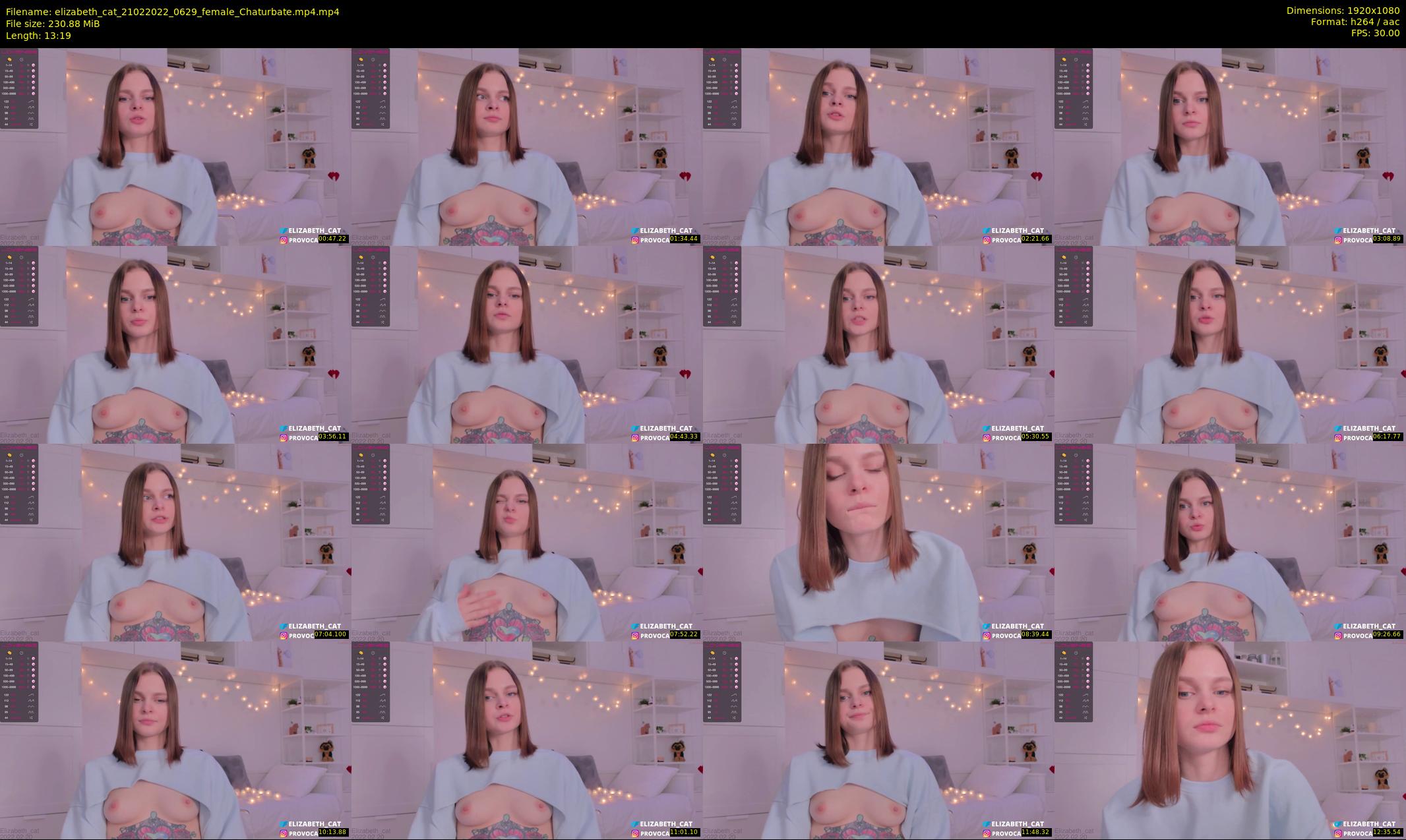elizabeth_cat — 14 minute Chaturbate female cam show recording, 1080p, Feb 21, 2022
