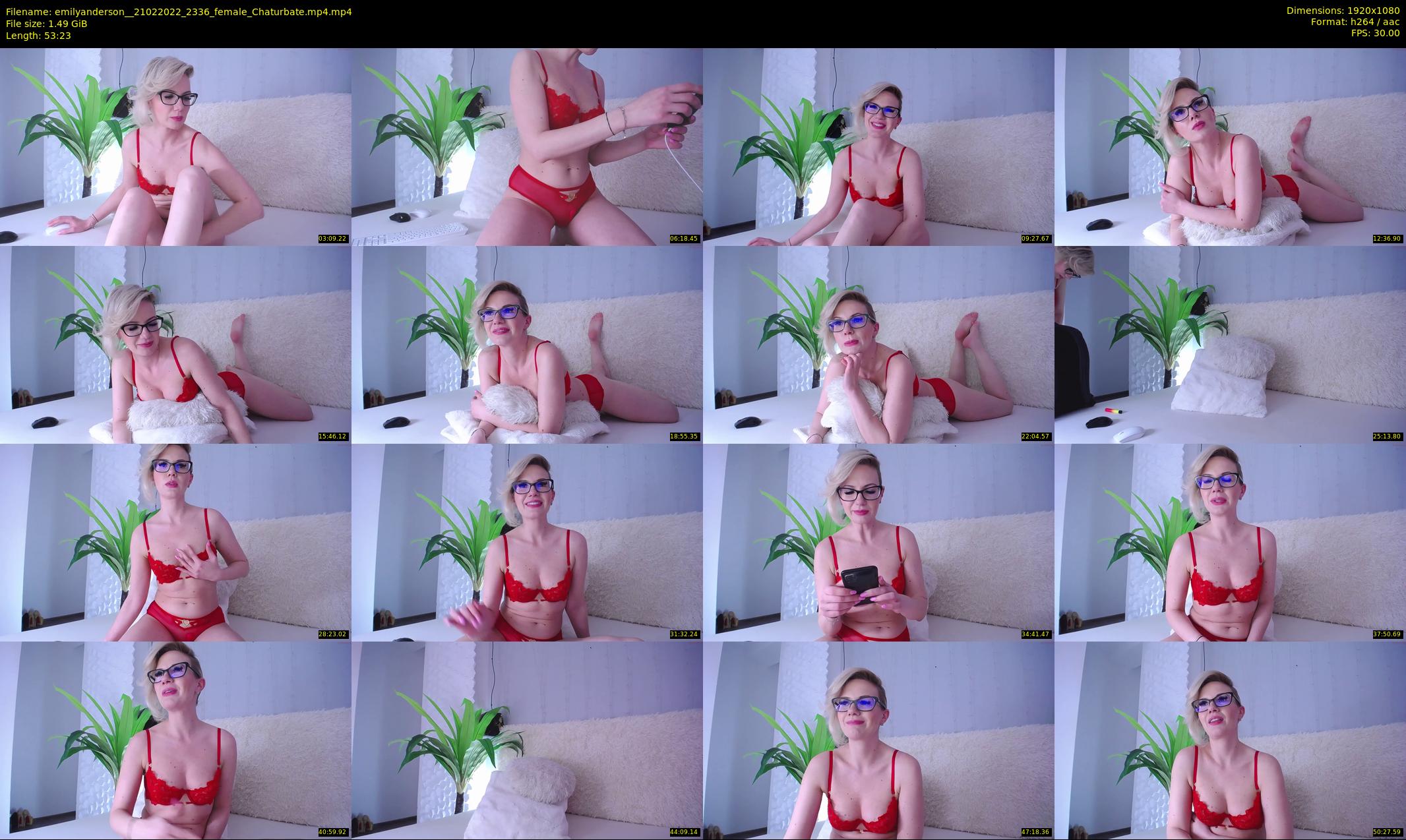 emilyanderson_ — 54 minute Chaturbate female cam show recording, 1080p, Feb 21, 2022