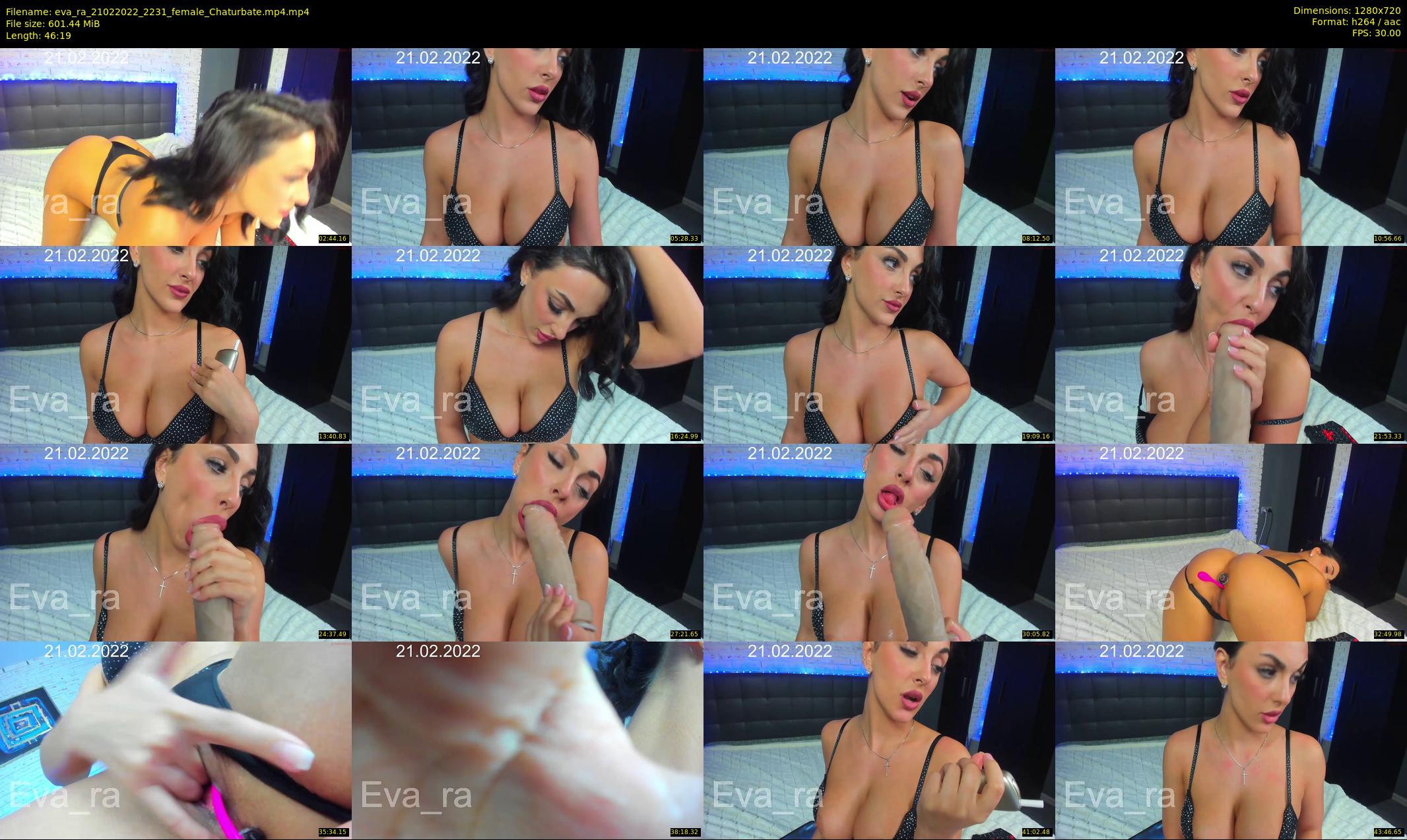 eva_ra — 47 minute Chaturbate female cam show recording, 720p, Feb 21, 2022