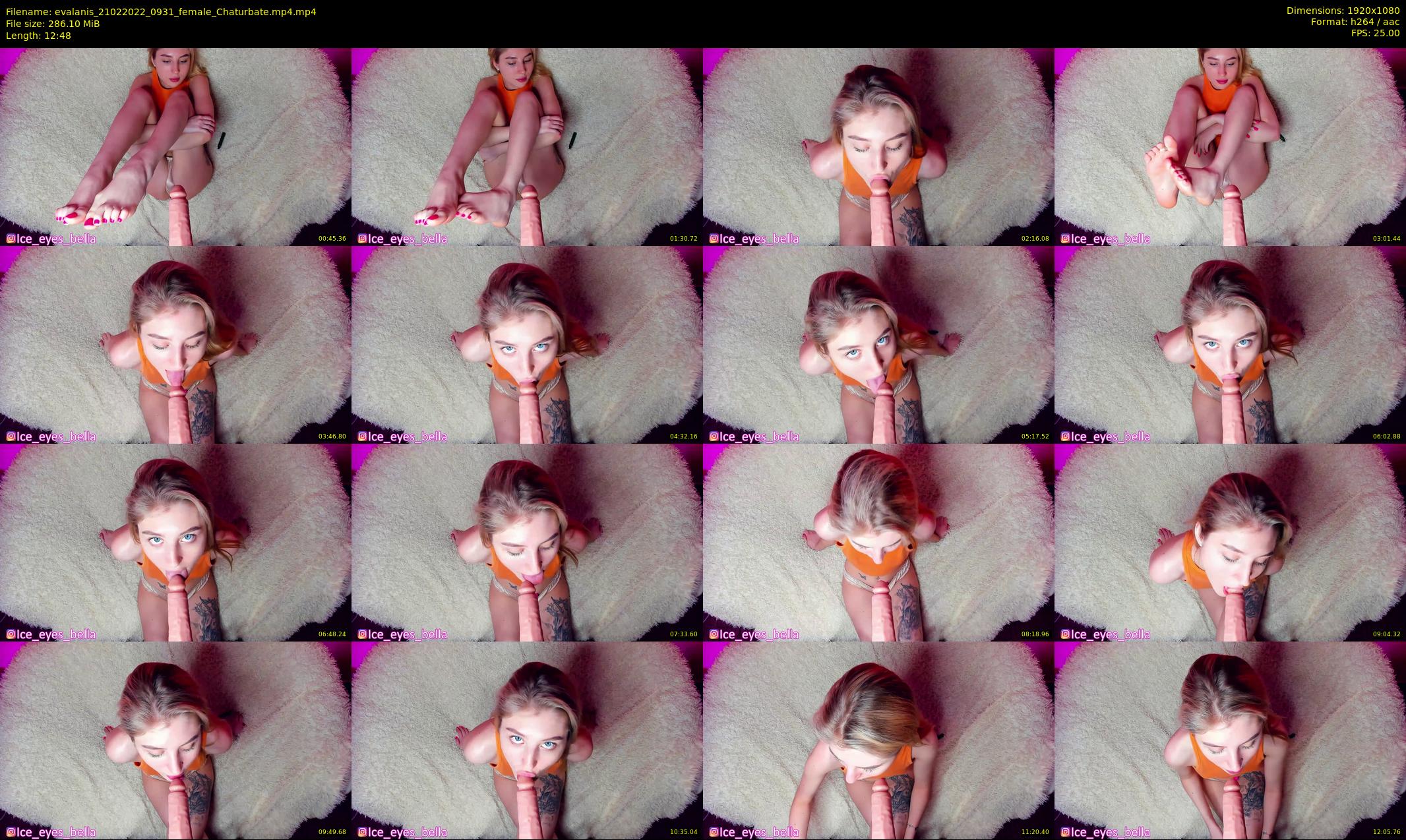 evalanis — 13 minute Chaturbate couple cam show recording, 1080p, Feb 21, 2022