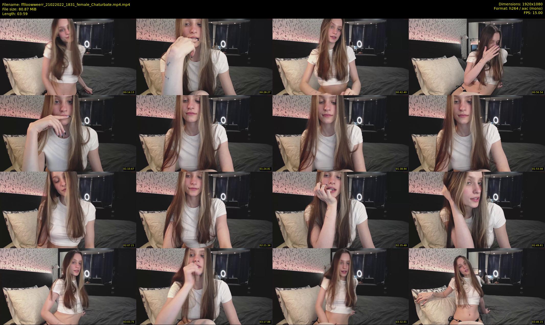 fflloowweerr — 4 minute Chaturbate couple cam show recording, 1080p, Feb 21, 2022