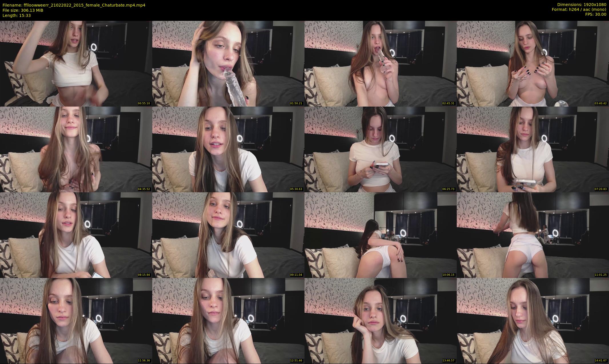 fflloowweerr — 16 minute Chaturbate couple cam show recording, 1080p, Feb 21, 2022