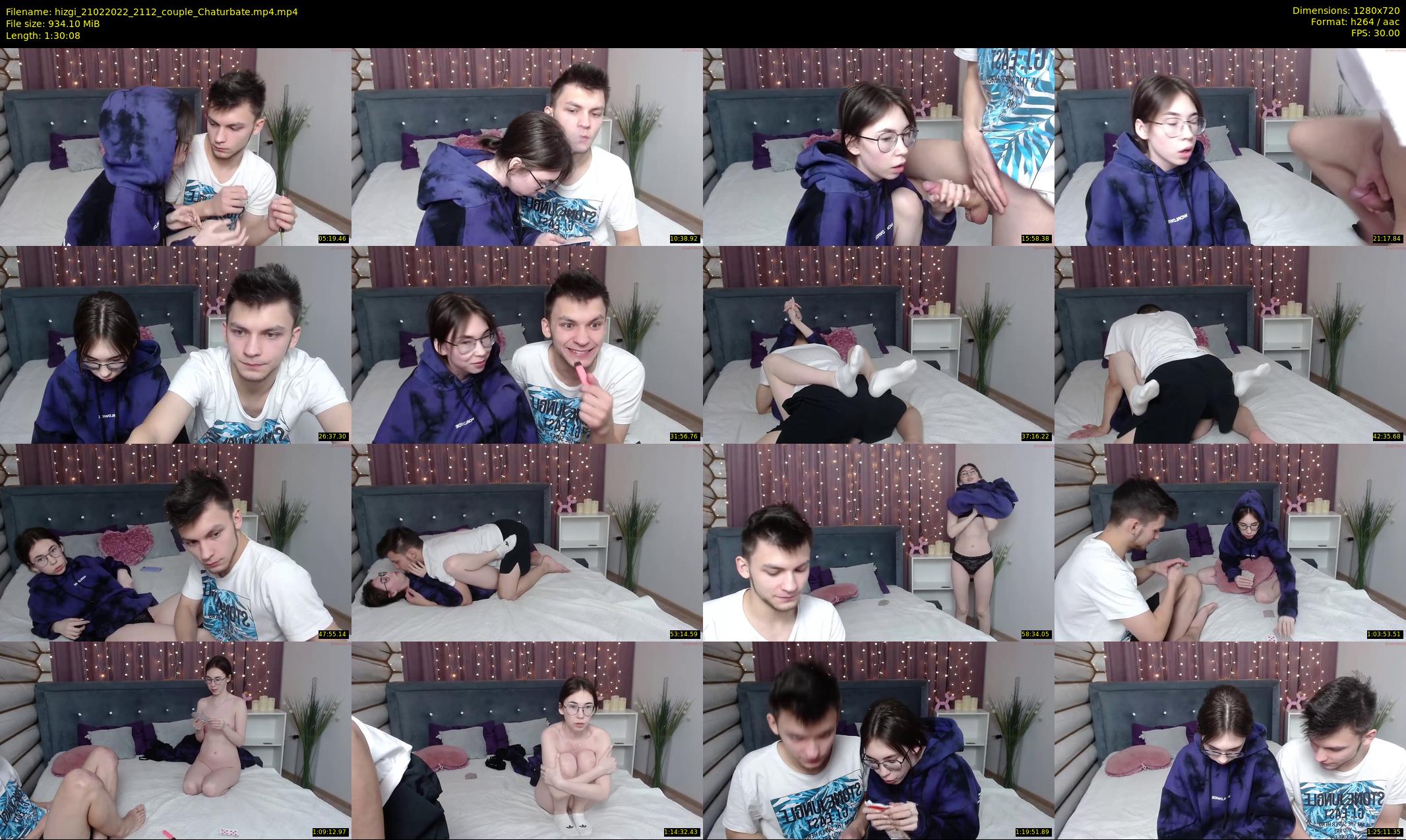 hizgi — 91 minute Chaturbate couple cam show recording, 720p, Feb 21, 2022