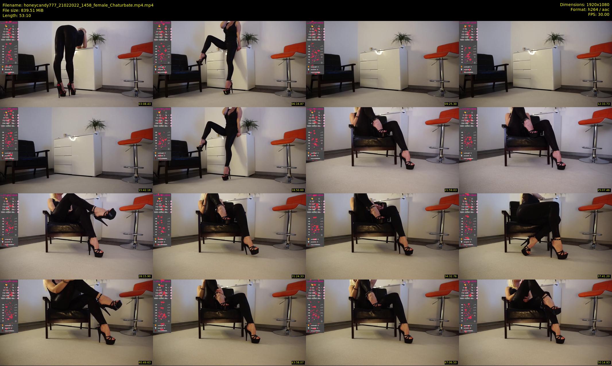 honeycandy777 — 54 minute Chaturbate couple cam show recording, 1080p, Feb 21, 2022