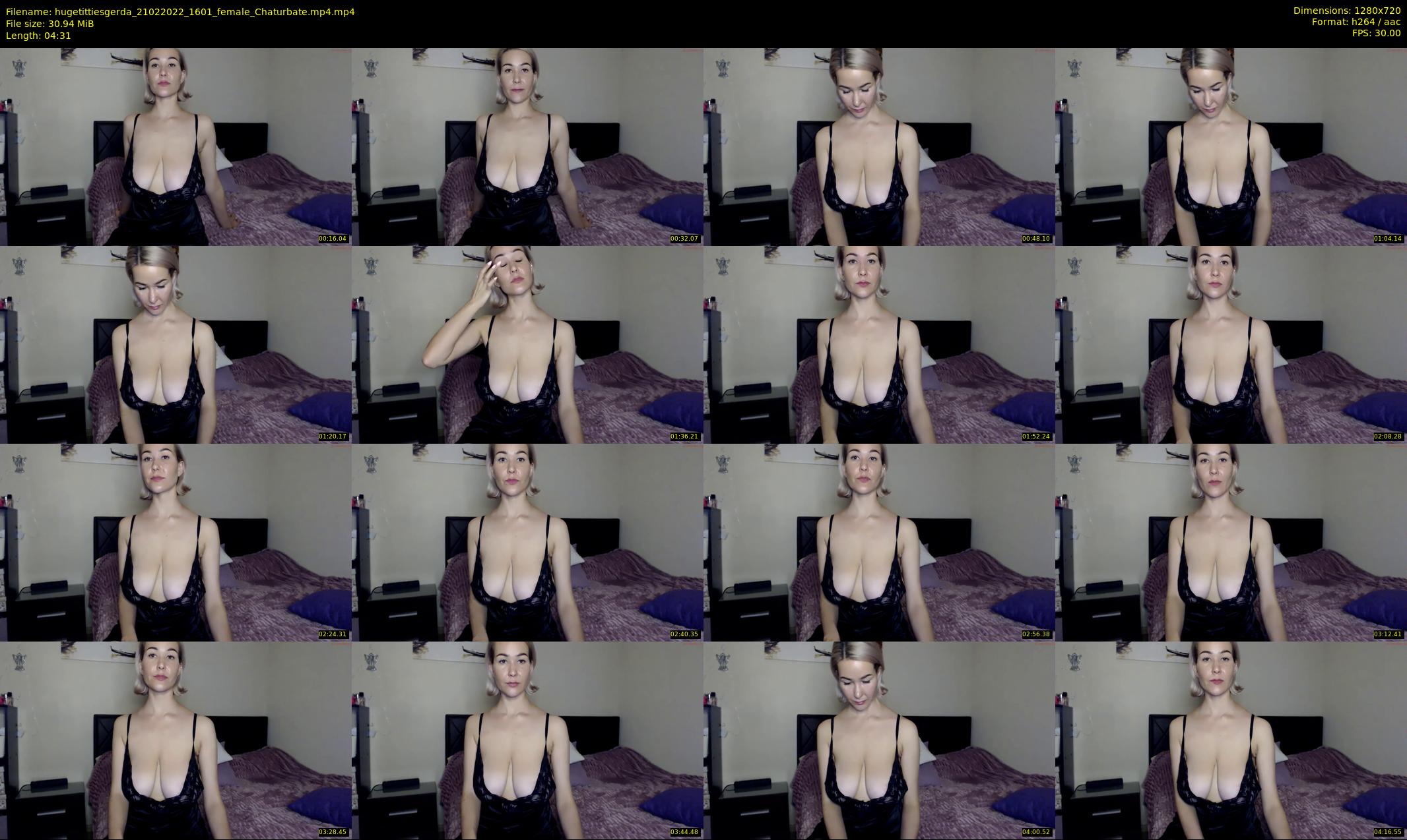 hugetittiesgerda — 5 minute Chaturbate female cam show recording, 720p, Feb 21, 2022