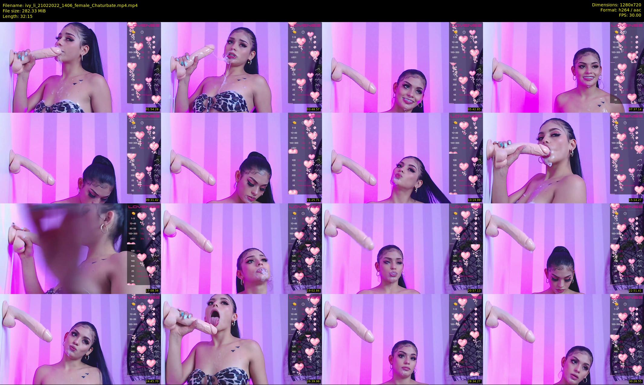 ivy_li — 33 minute Chaturbate female cam show recording, 720p, Feb 21, 2022