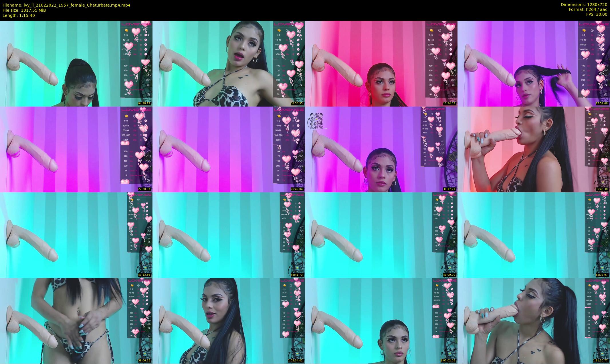 ivy_li — 76 minute Chaturbate female cam show recording, 720p, Feb 21, 2022