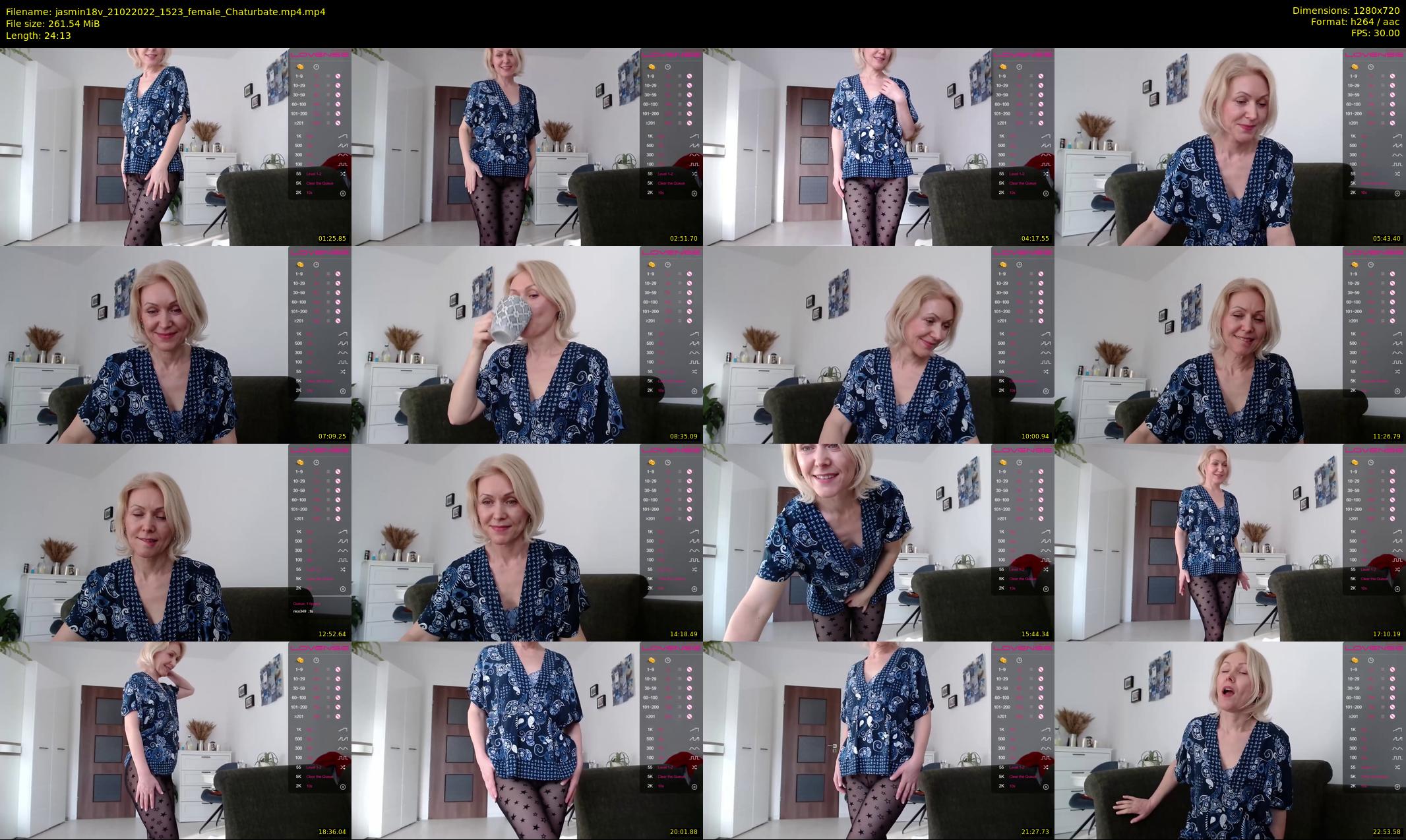 jasmin18v — 25 minute Chaturbate female cam show recording, 720p, Feb 21, 2022