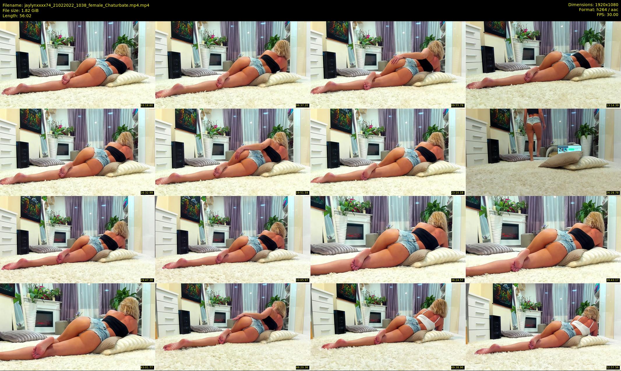 jaylynxxxx74 — 57 minute Chaturbate female cam show recording, 1080p, Feb 21, 2022