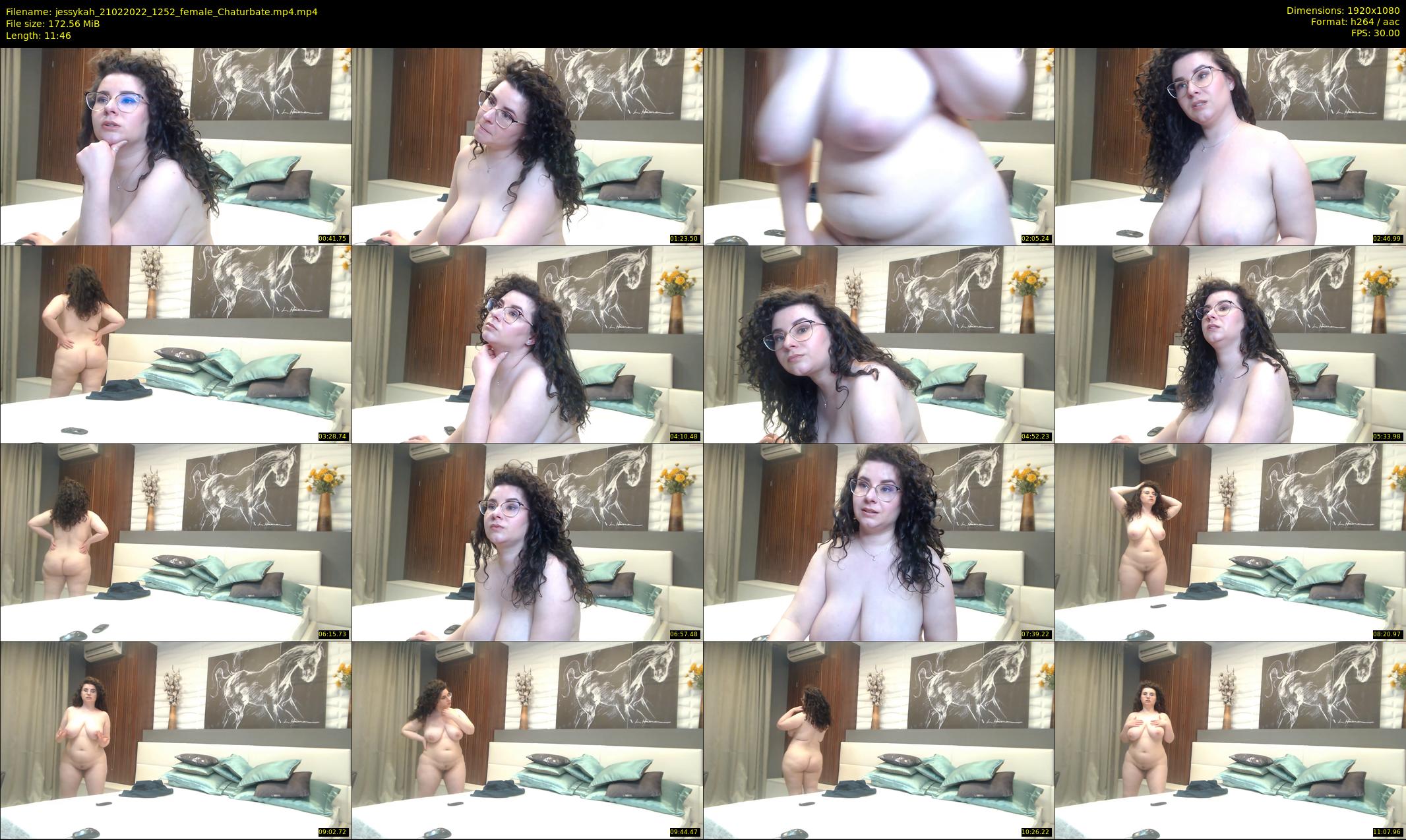 jessykah — 12 minute Chaturbate female cam show recording, 1080p, Feb 21, 2022
