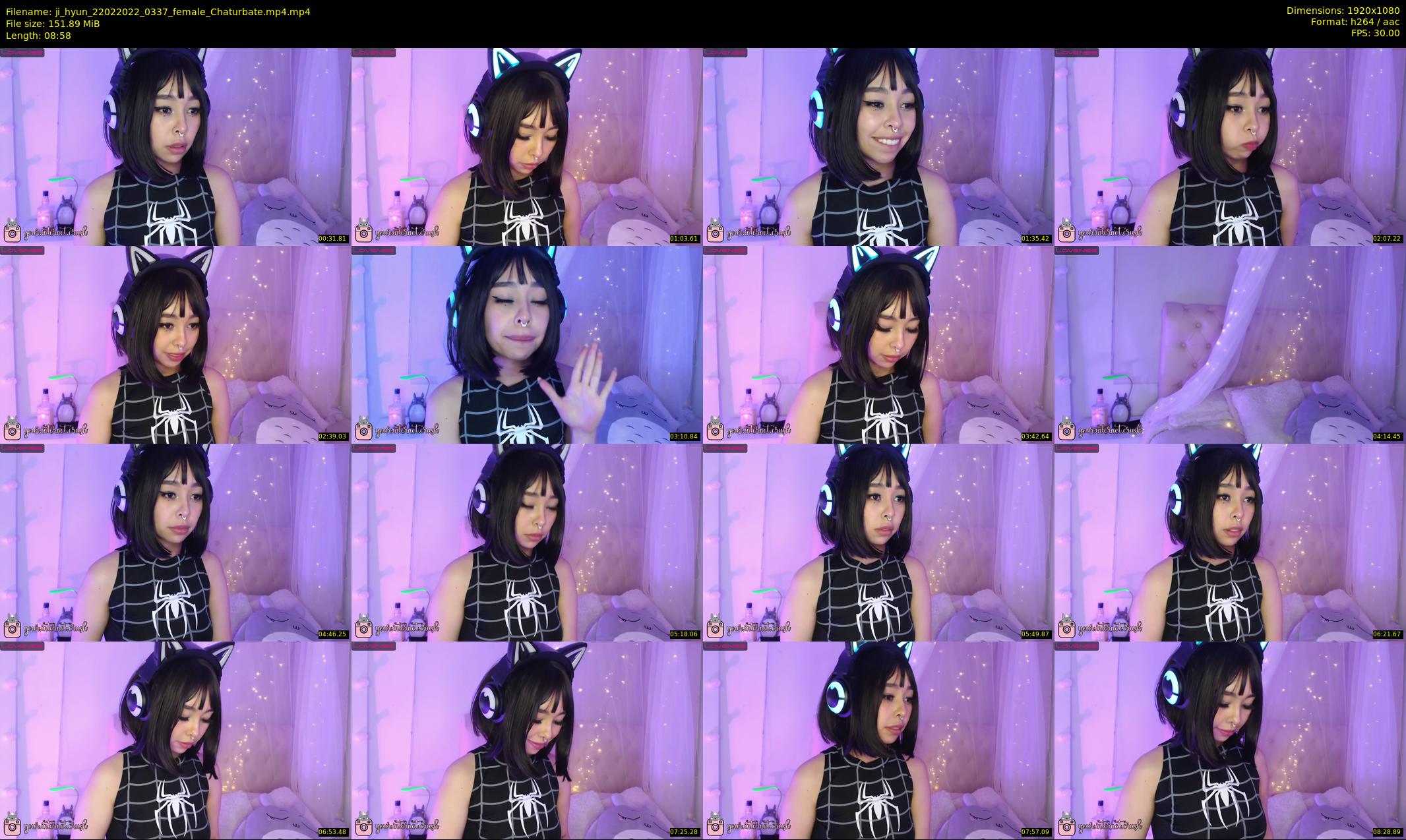 ji_hyun — 9 minute Chaturbate female cam show recording, 1080p, Feb 22, 2022