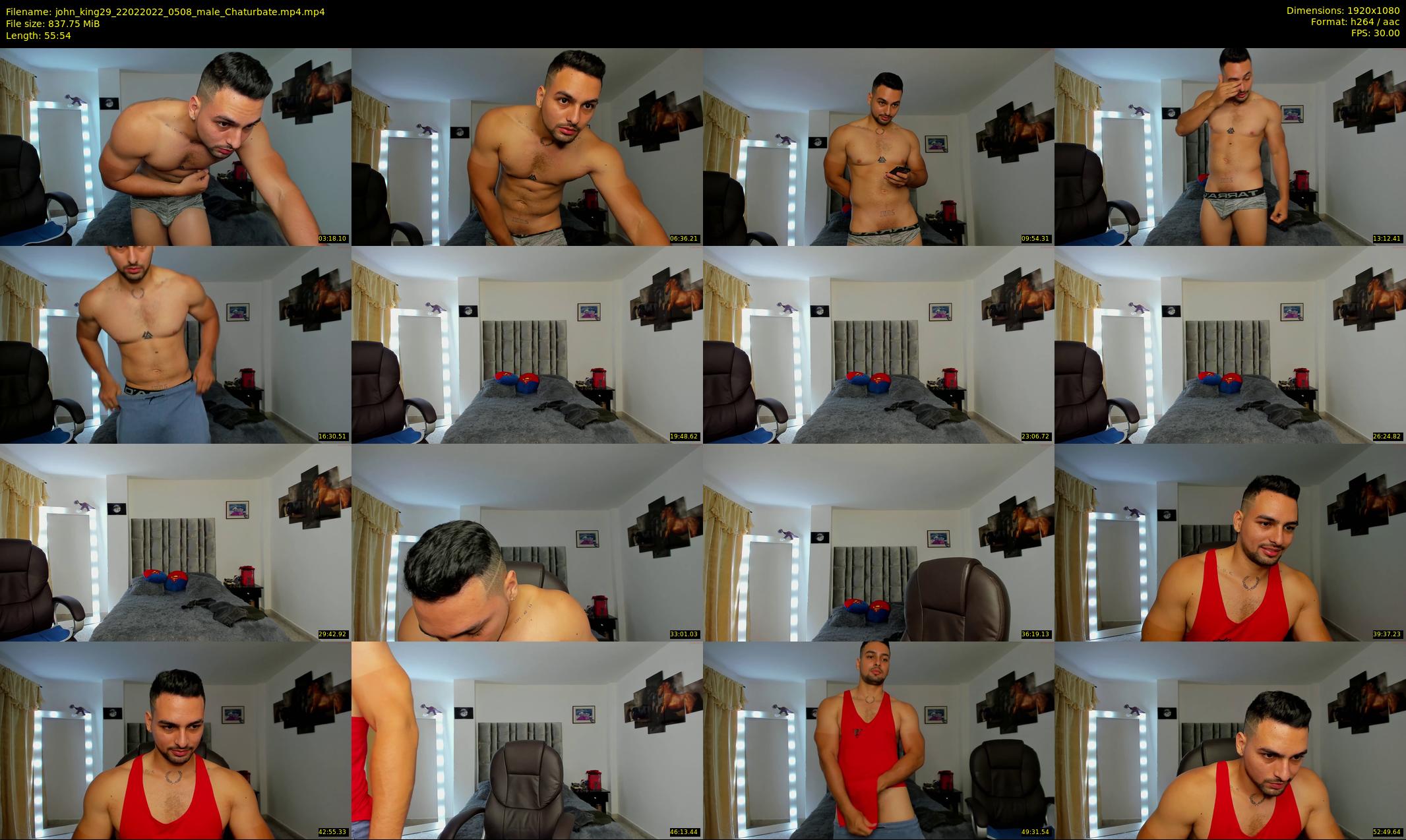 john_king29 — 56 minute Chaturbate male cam show recording, 1080p, Feb 22, 2022