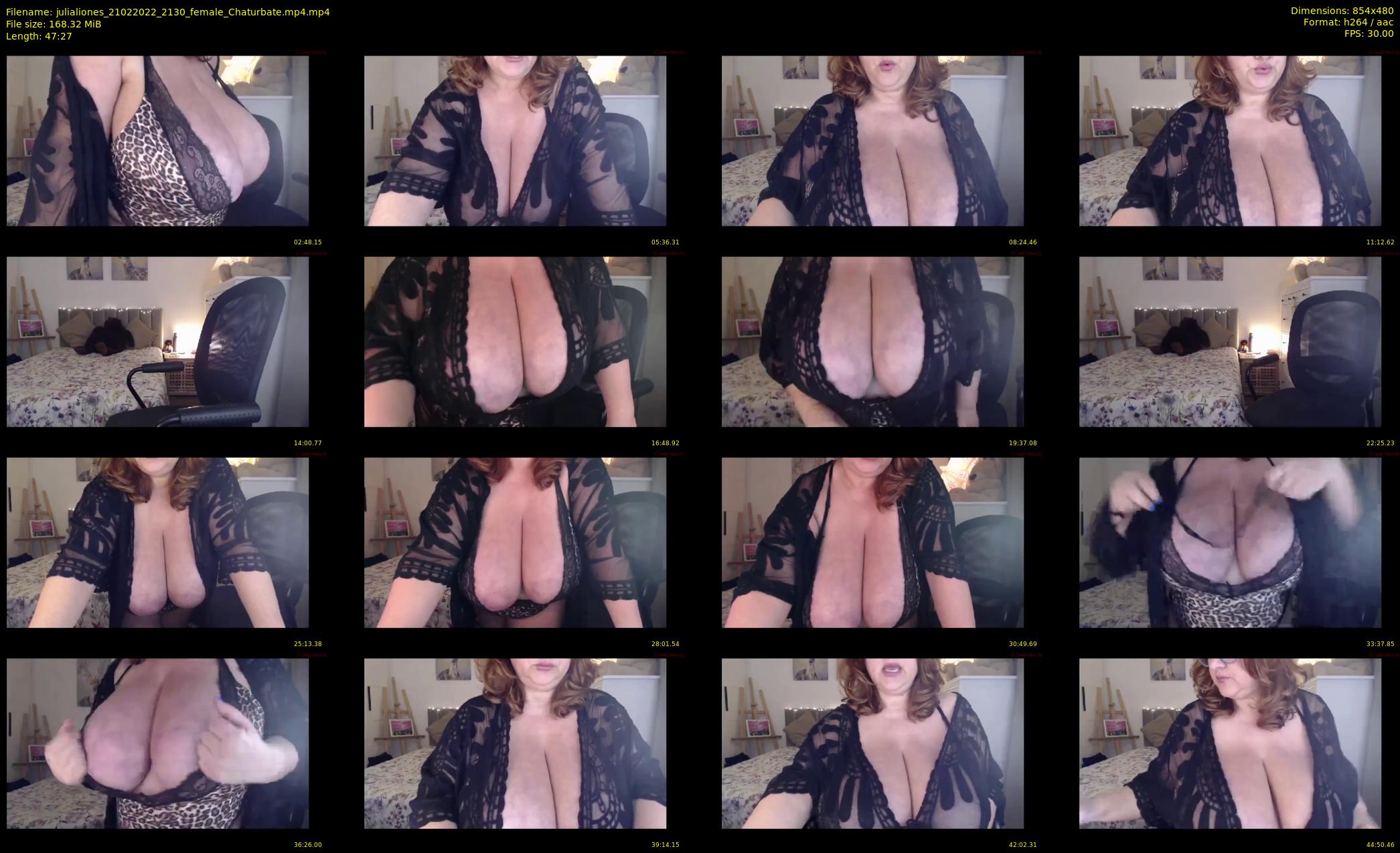 julialiones — 48 minute Chaturbate female cam show recording, 480p, Feb 21, 2022