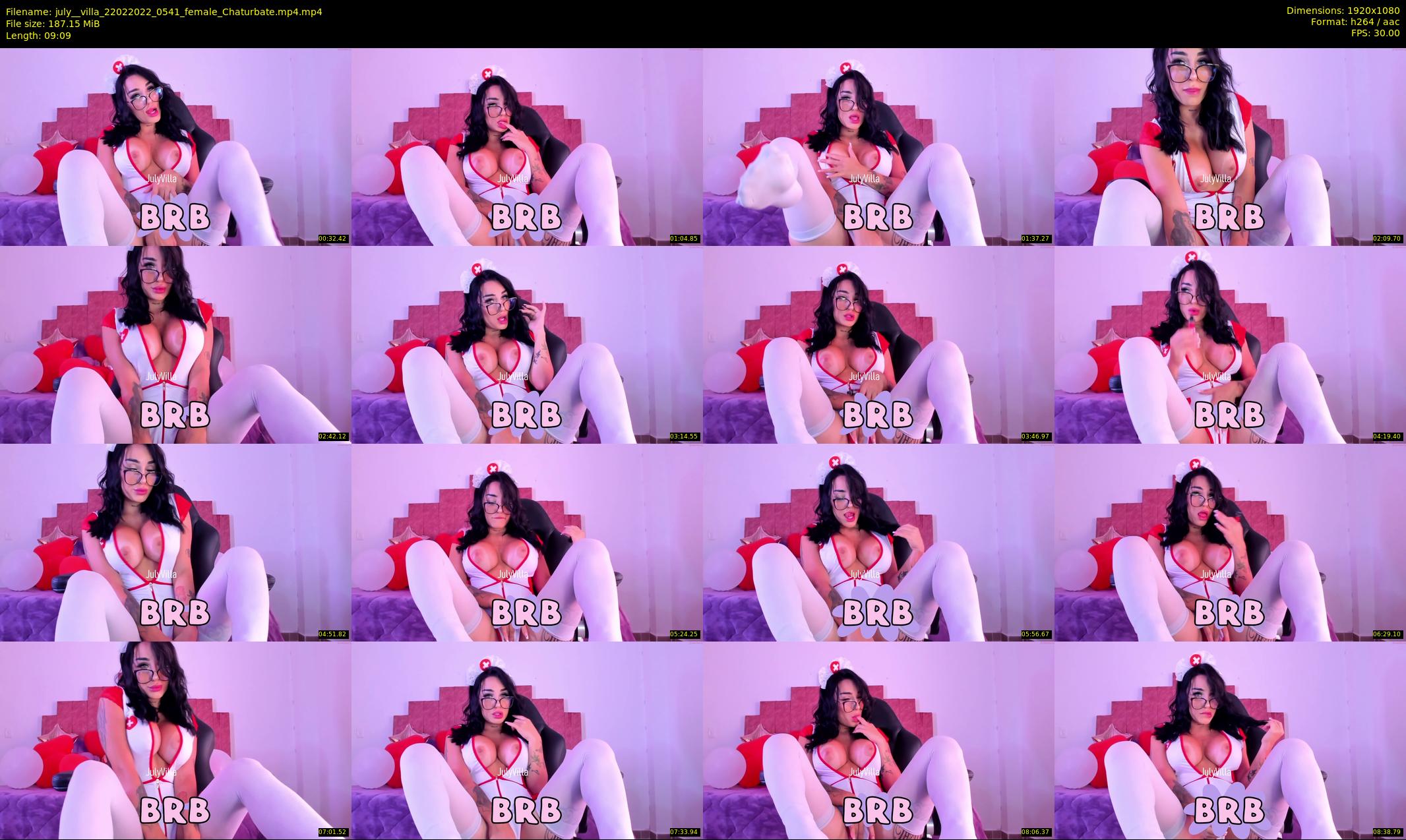july__villa — 10 minute Chaturbate female cam show recording, 1080p, Feb 22, 2022