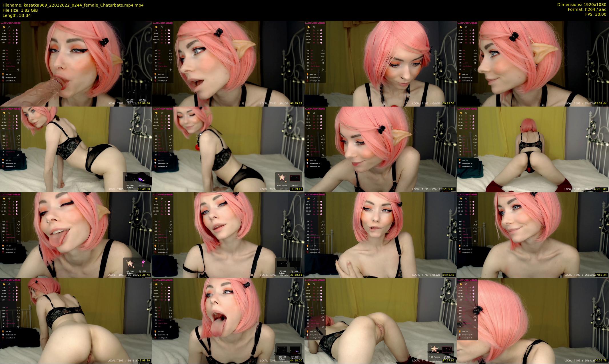 kasatka969 — 54 minute Chaturbate female cam show recording, 1080p, Feb 22, 2022