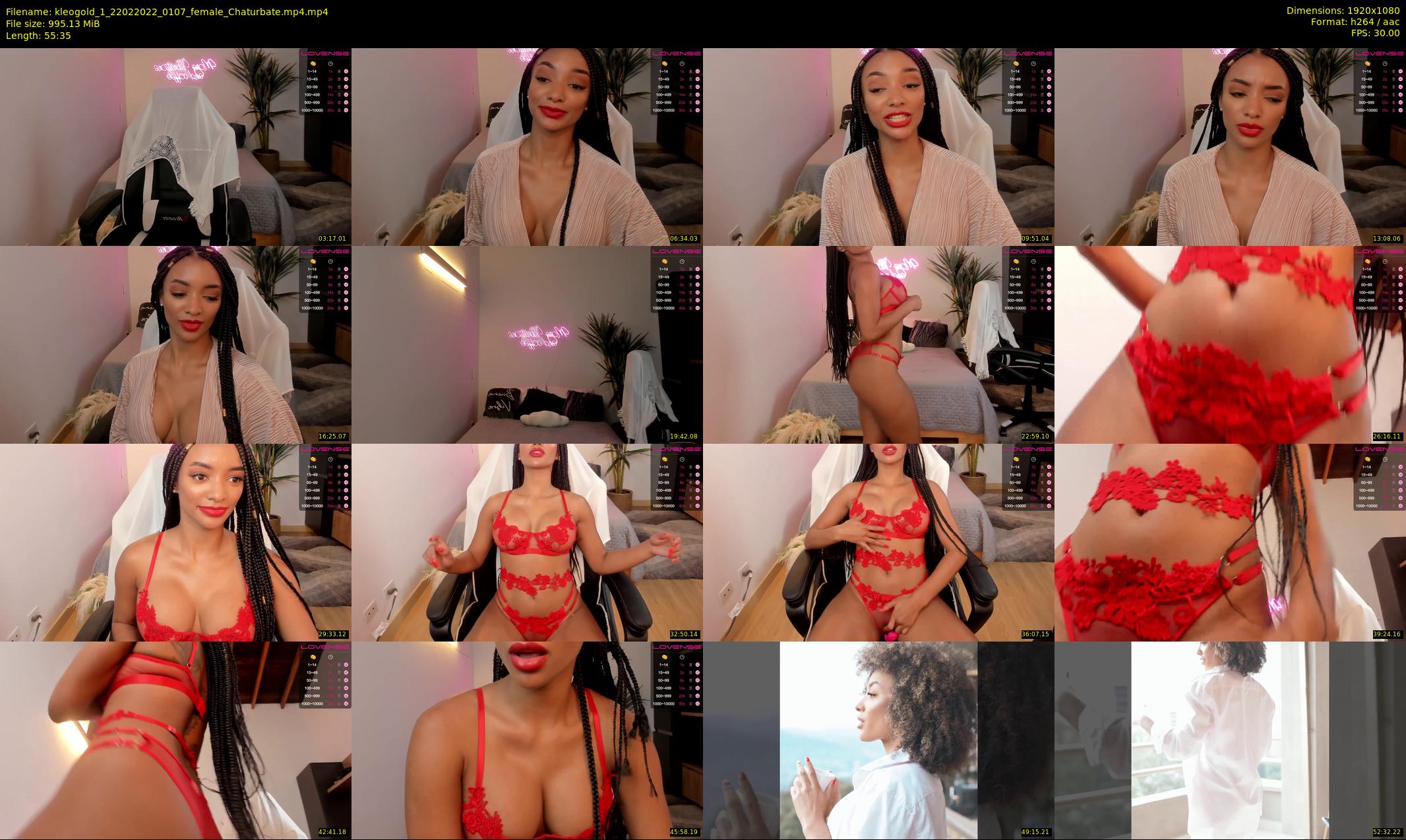 kleogold_1 — 56 minute Chaturbate female cam show recording, 1080p, Feb 22, 2022
