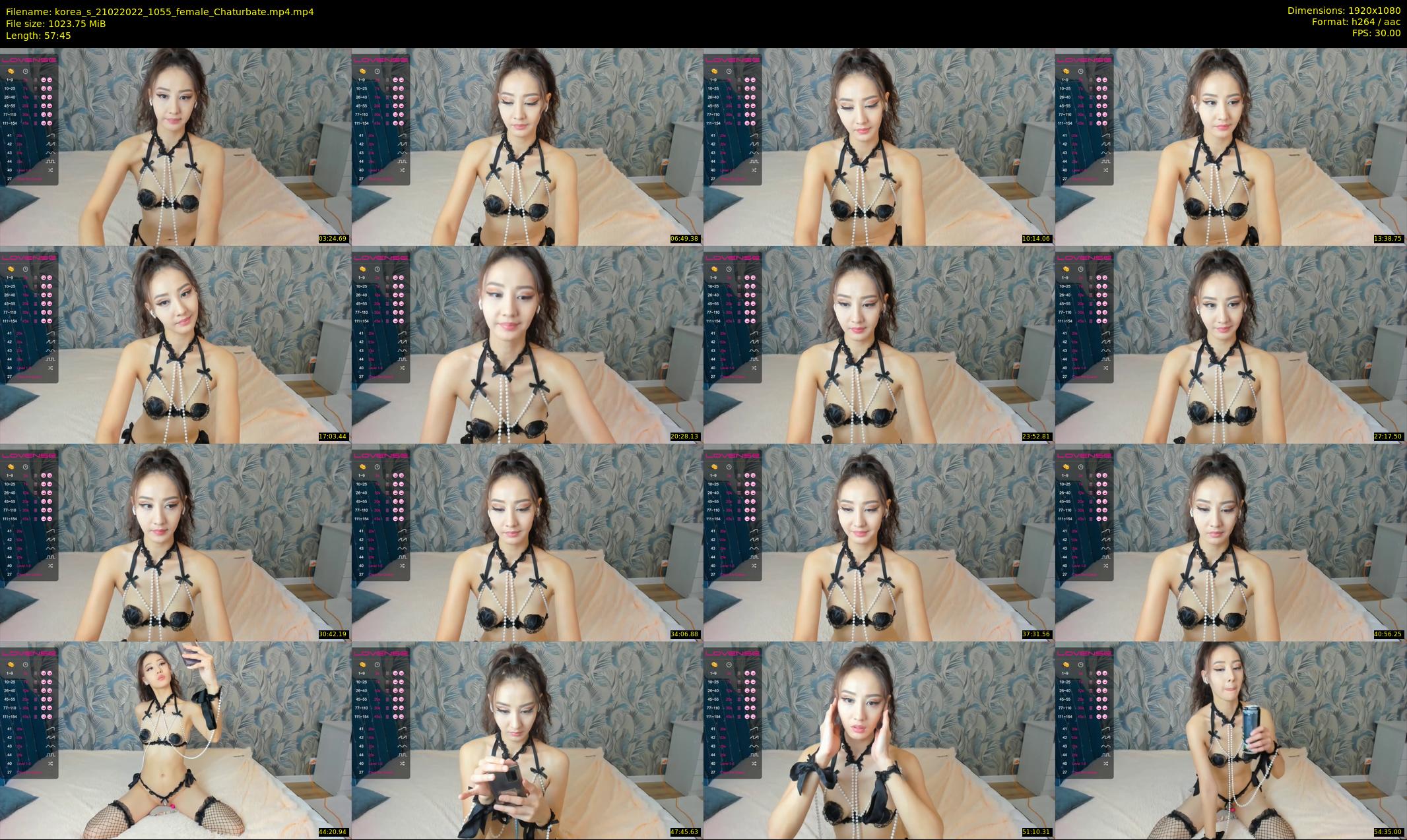 korea_s — 58 minute Chaturbate female cam show recording, 1080p, Feb 21, 2022