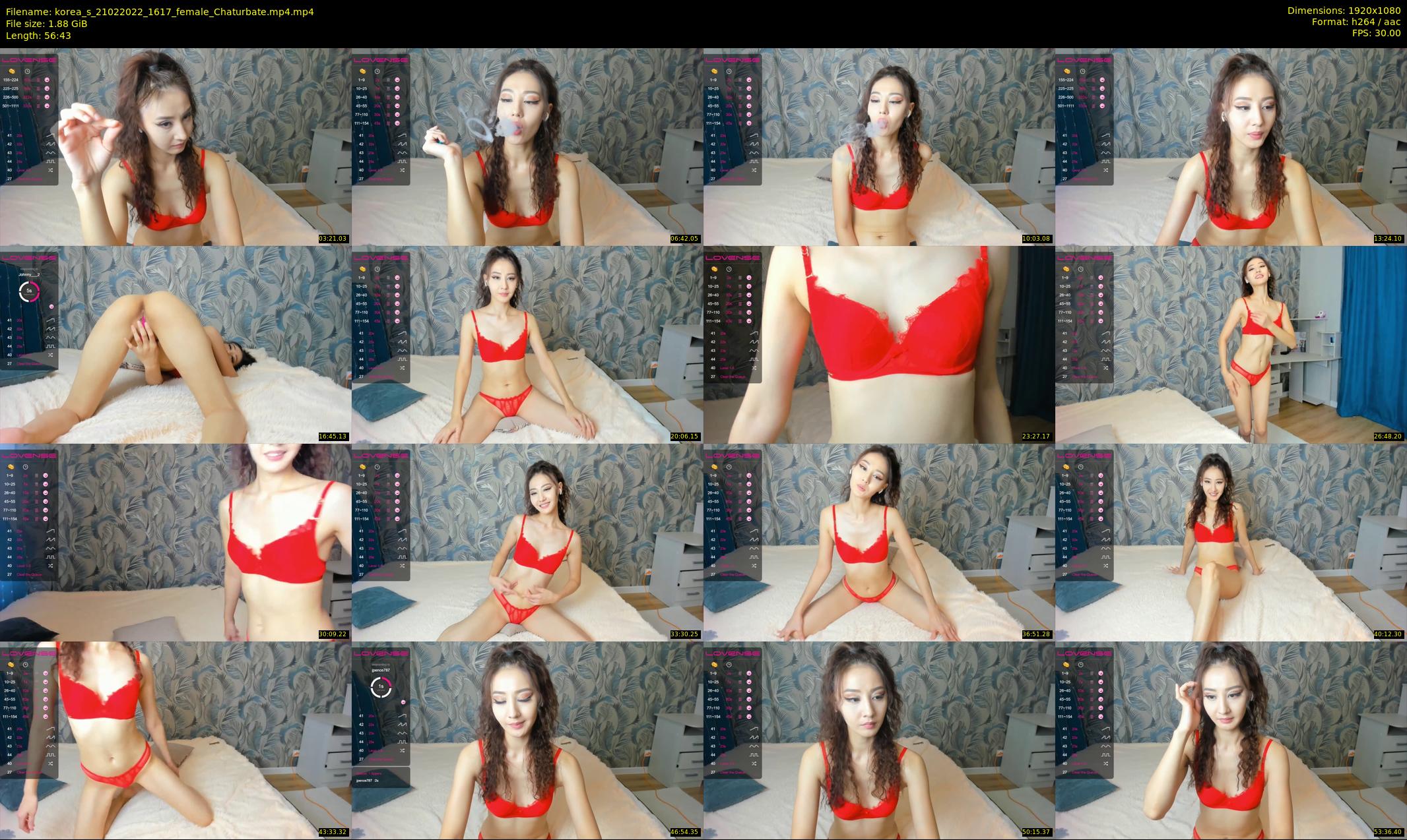 korea_s — 57 minute Chaturbate female cam show recording, 1080p, Feb 21, 2022